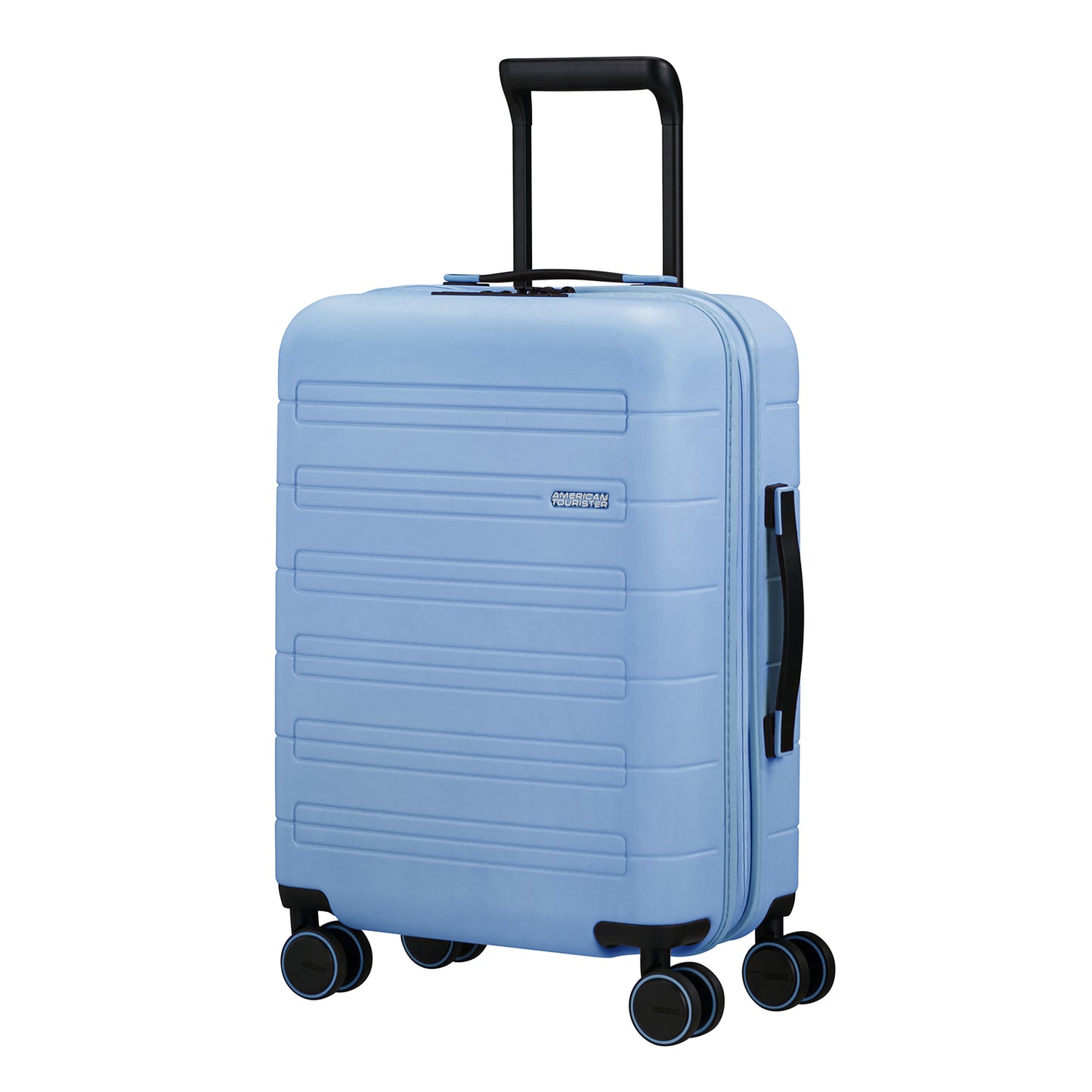 American Tourister Novastream Spinner 55 Exp pastel blue