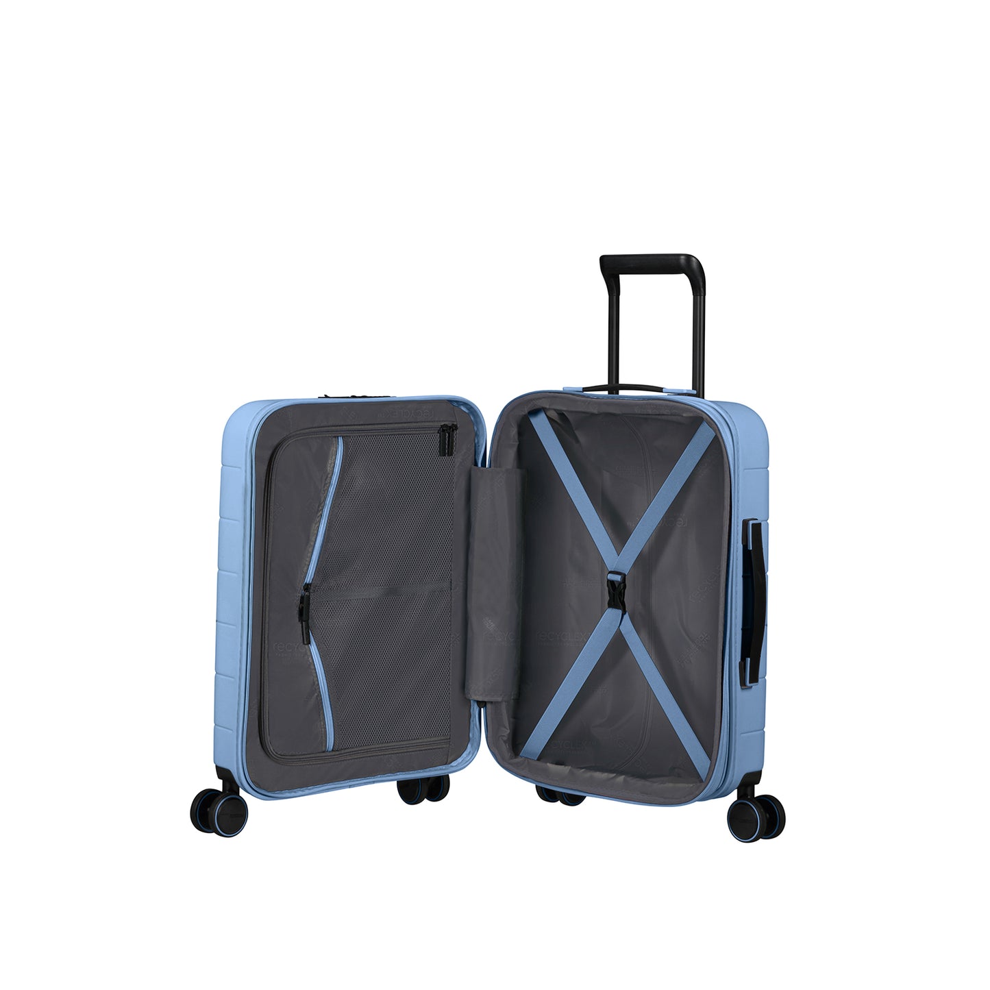 American Tourister Novastream Spinner 55 Exp pastel blue