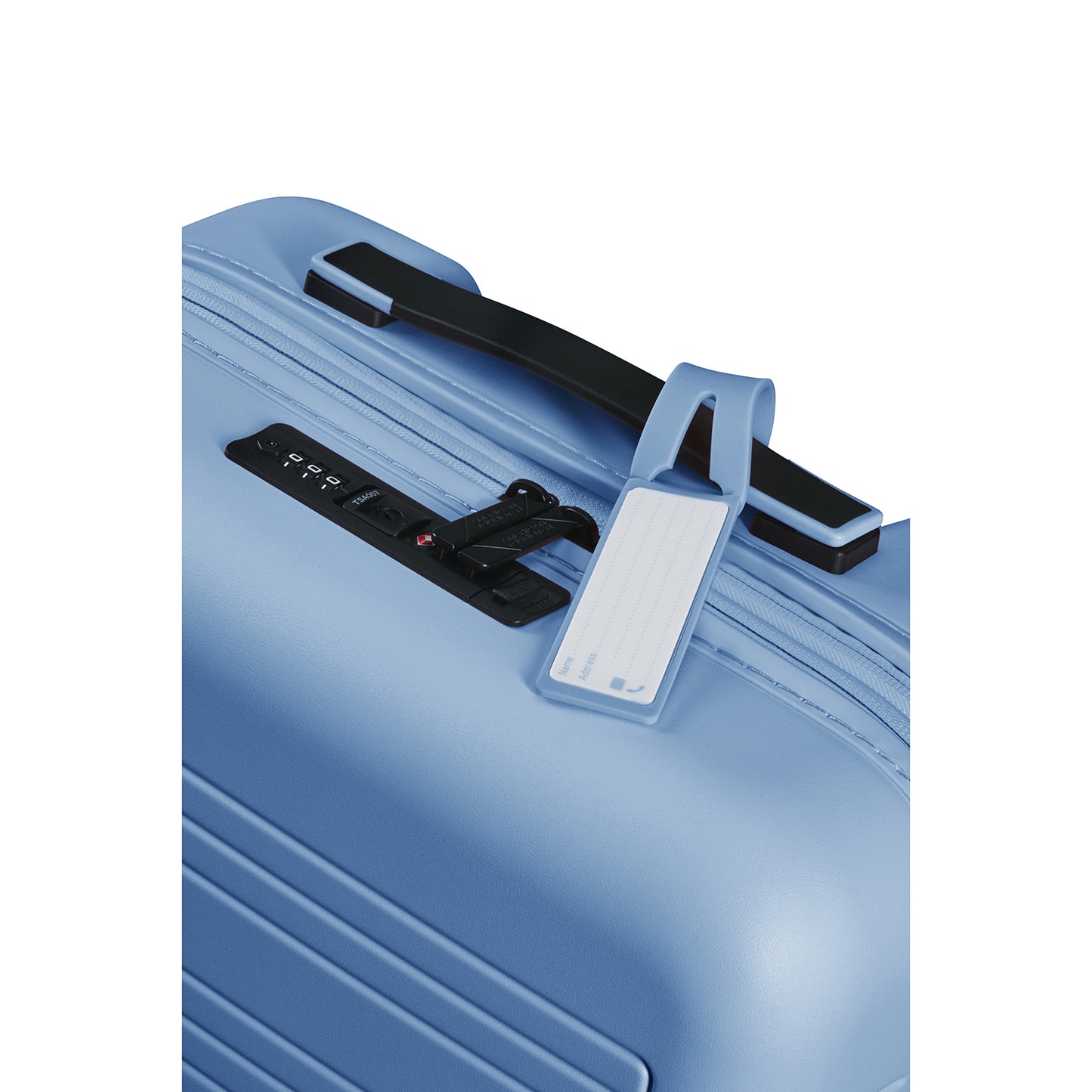 American Tourister Novastream Spinner 55 Exp pastel blue