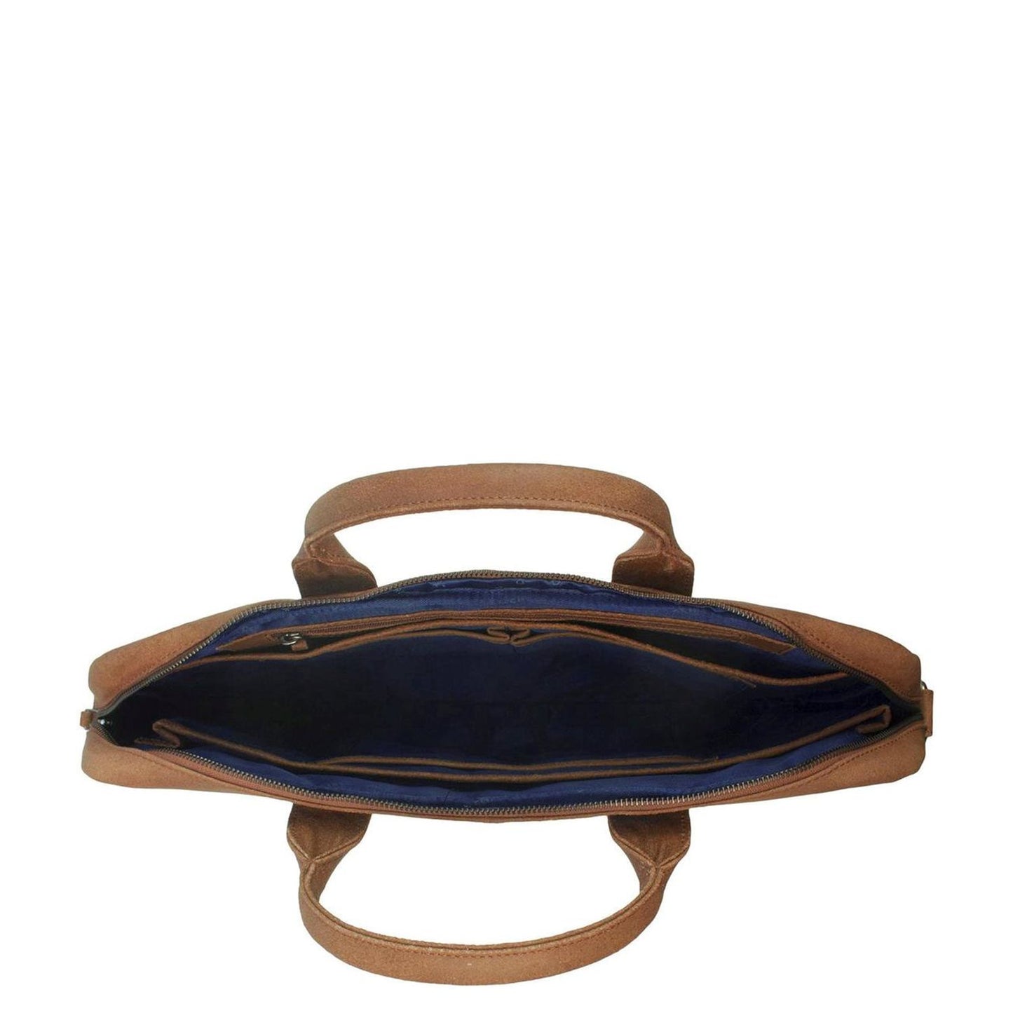 DSTRCT Limited Laptoptas 17'' cognac