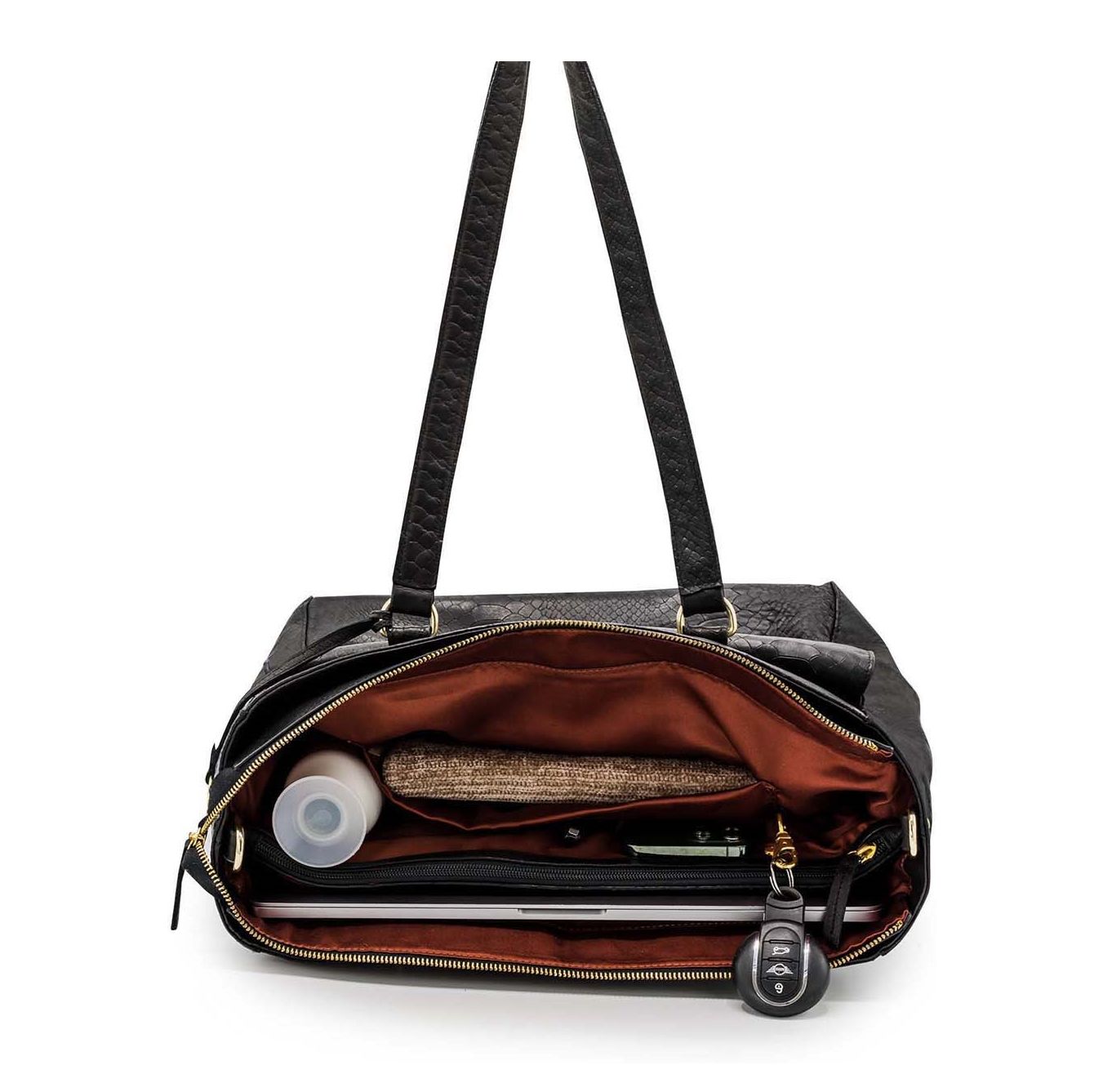 MOSZ Denise Workbag 15.6" Jungle black