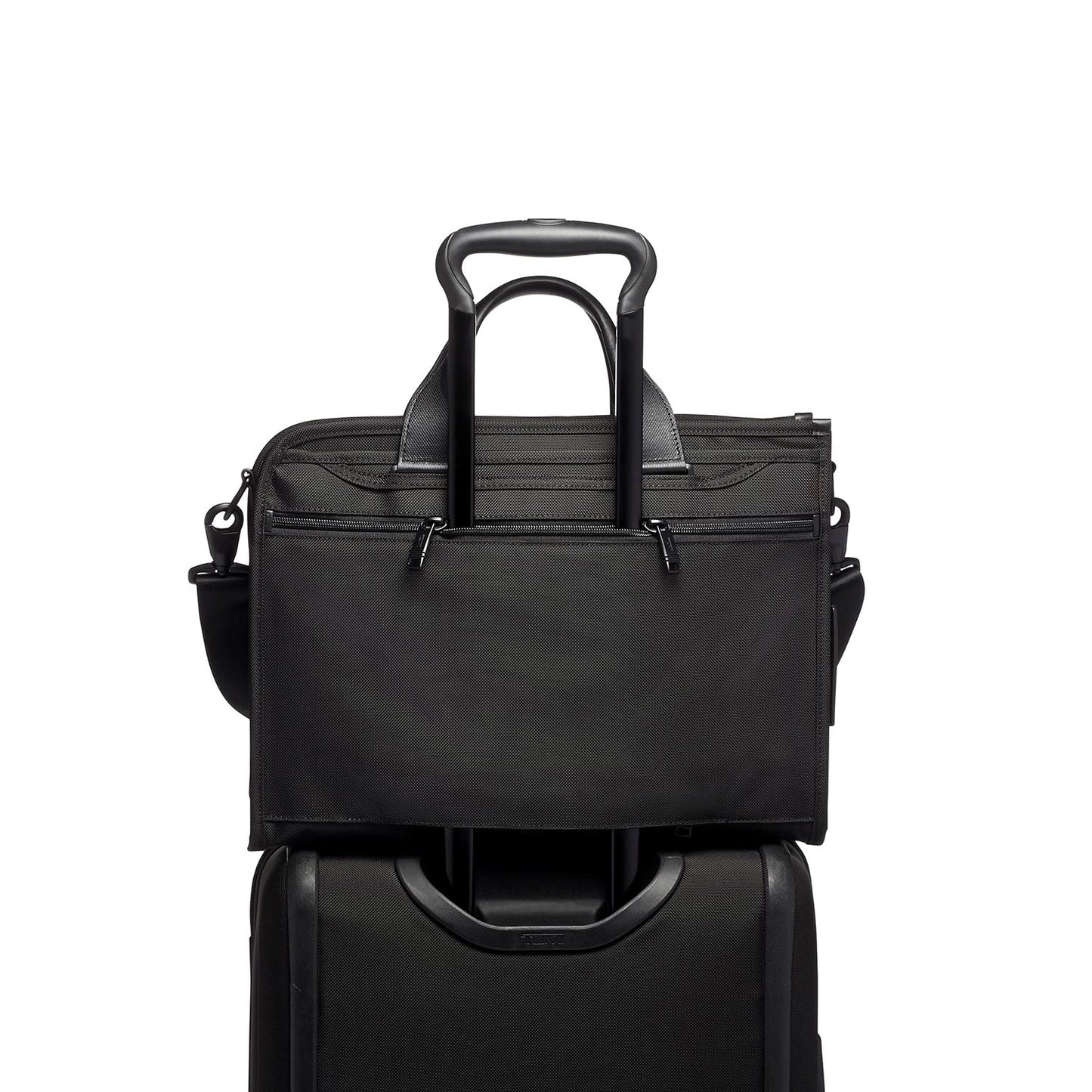 TUMI Alpha Slim Deluxe Portfolio black