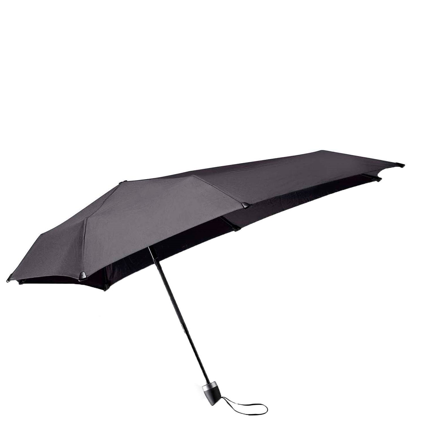 Senz Manual Opvouwbare Stormparaplu pure black