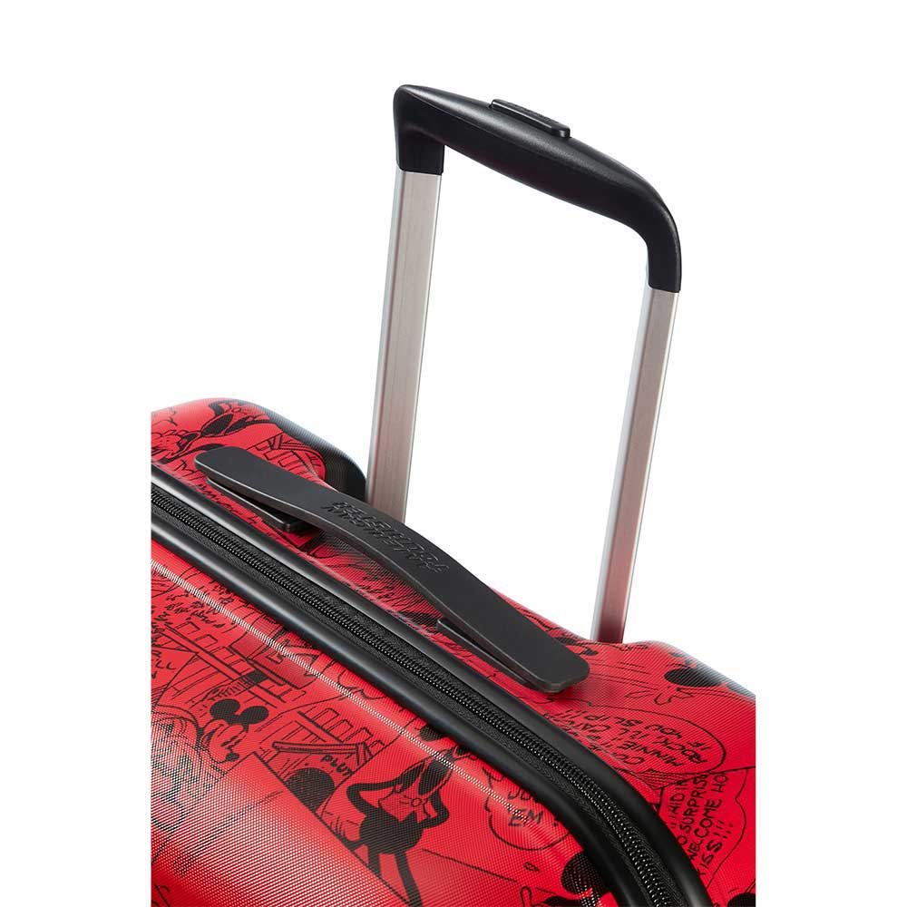 American Tourister Wavebreaker Disney Spinner 67 mickey comics red