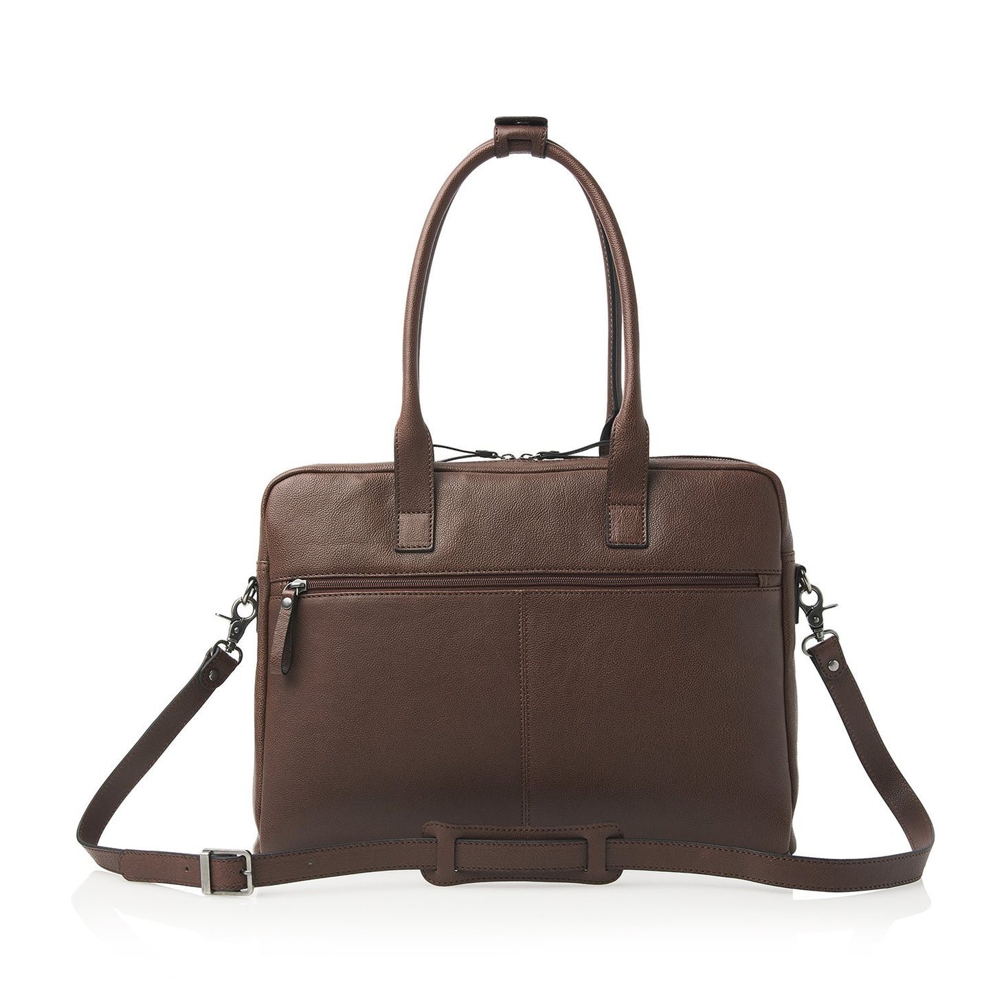 Castelijn & Beerens Mirjam Schoudertas 15.6" donkerbruin