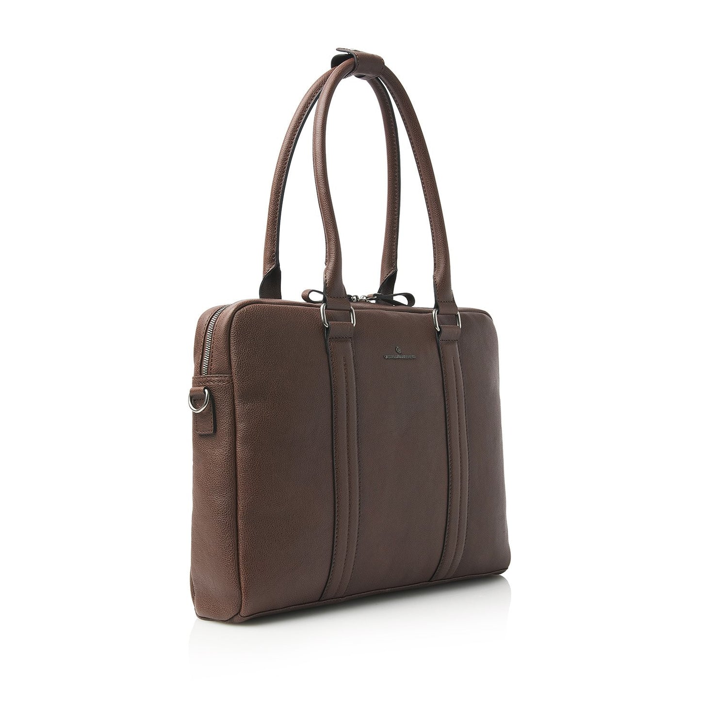 Castelijn & Beerens Mirjam Schoudertas 15.6" donkerbruin