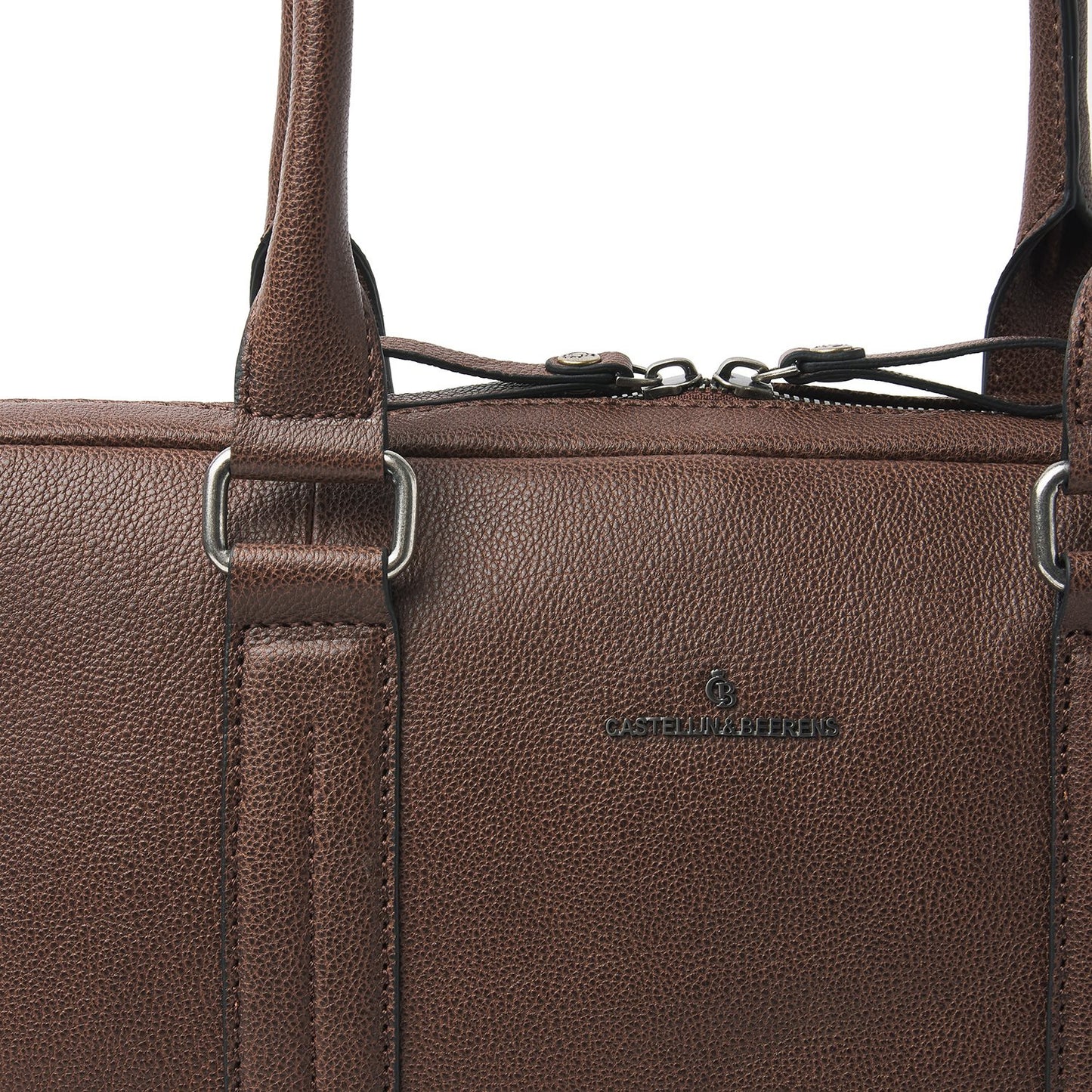 Castelijn & Beerens Mirjam Schoudertas 15.6" donkerbruin