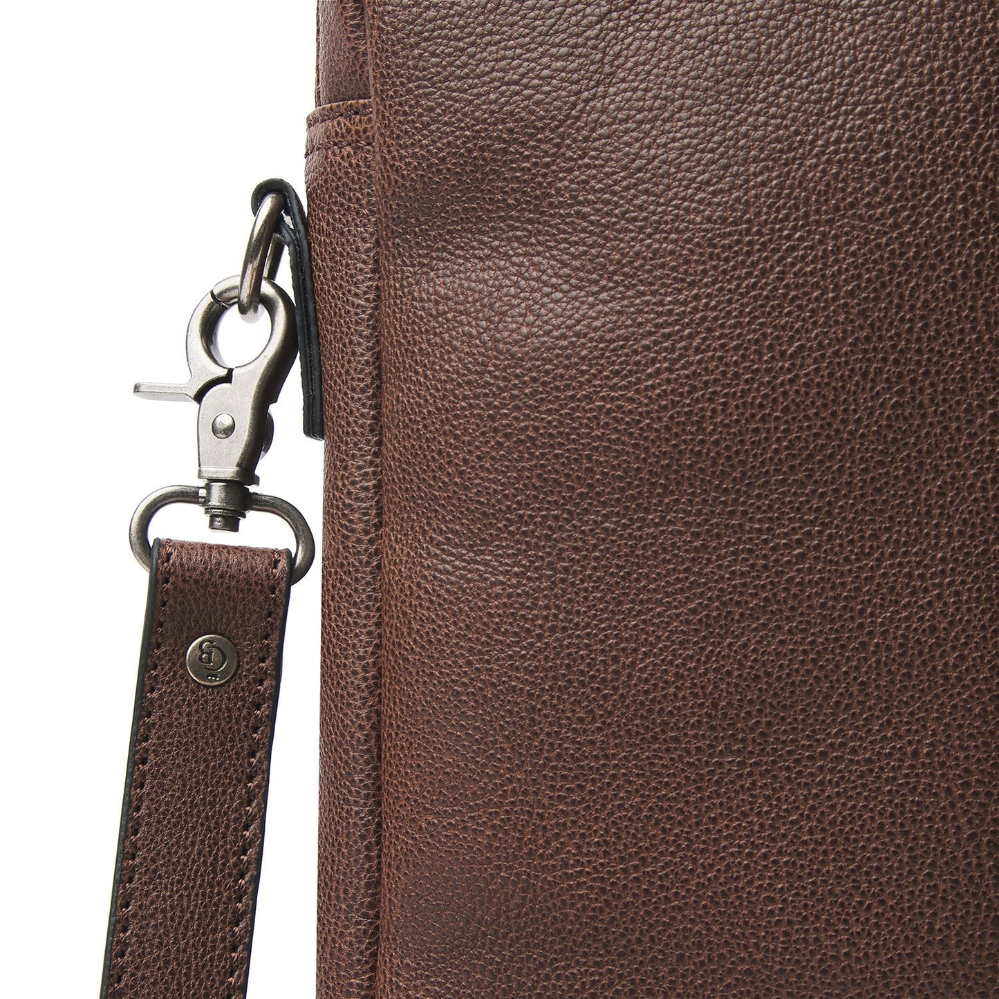 Castelijn & Beerens Mirjam Schoudertas 15.6" donkerbruin