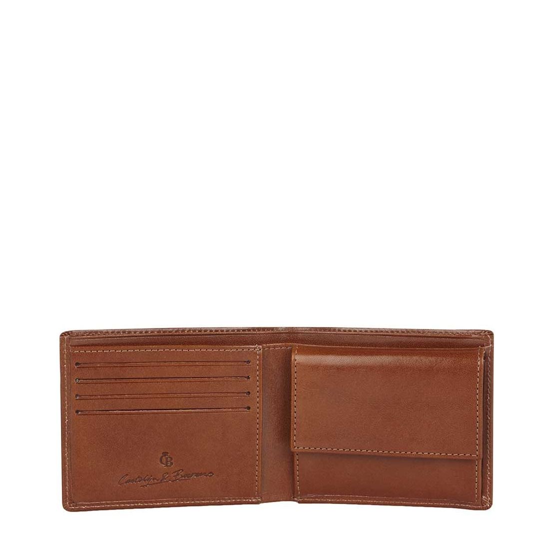 Castelijn & Beerens Gaucho Billfold 8 Creditcards cognac