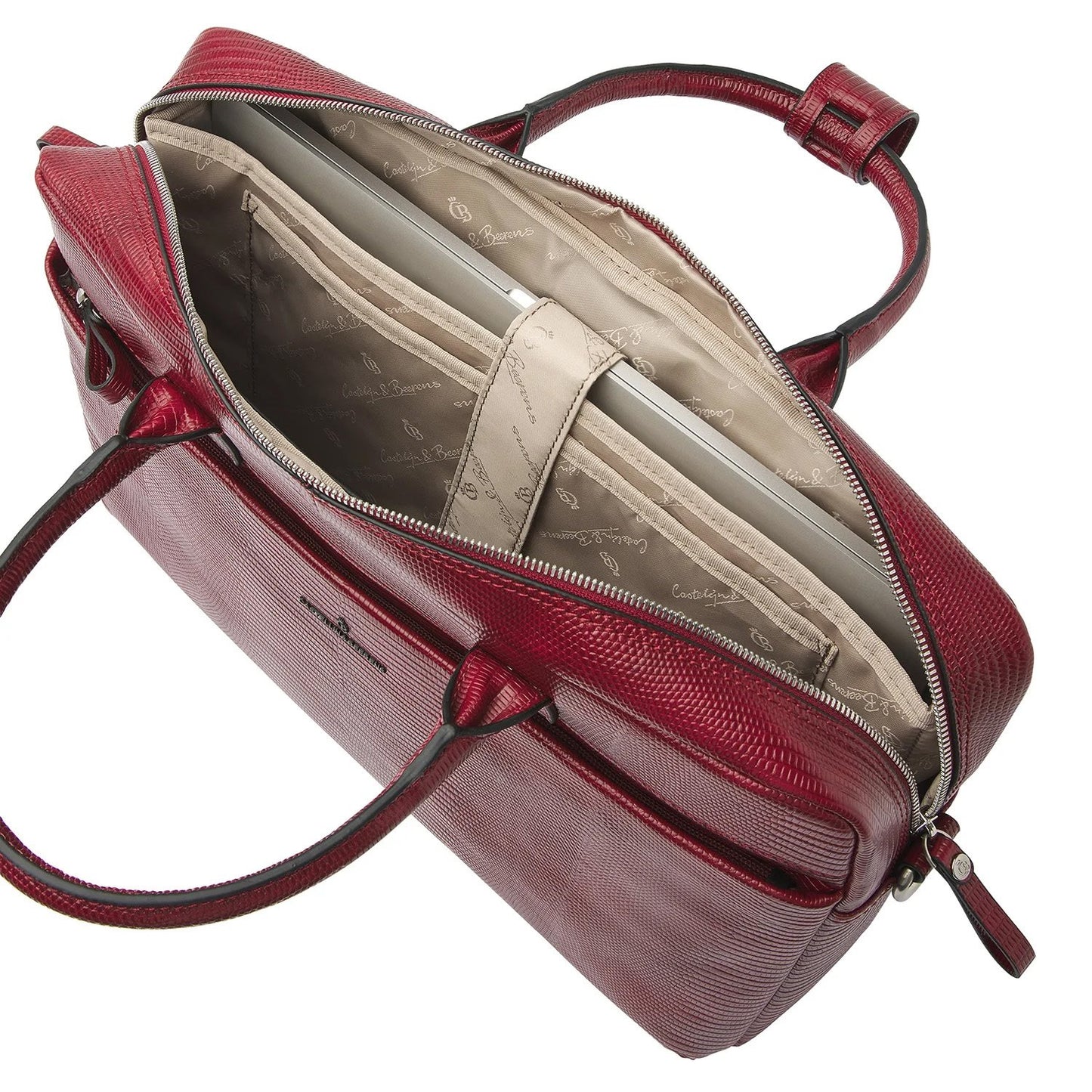 Castelijn & Beerens Donna Ilse Laptoptas 15.6" RFID rood