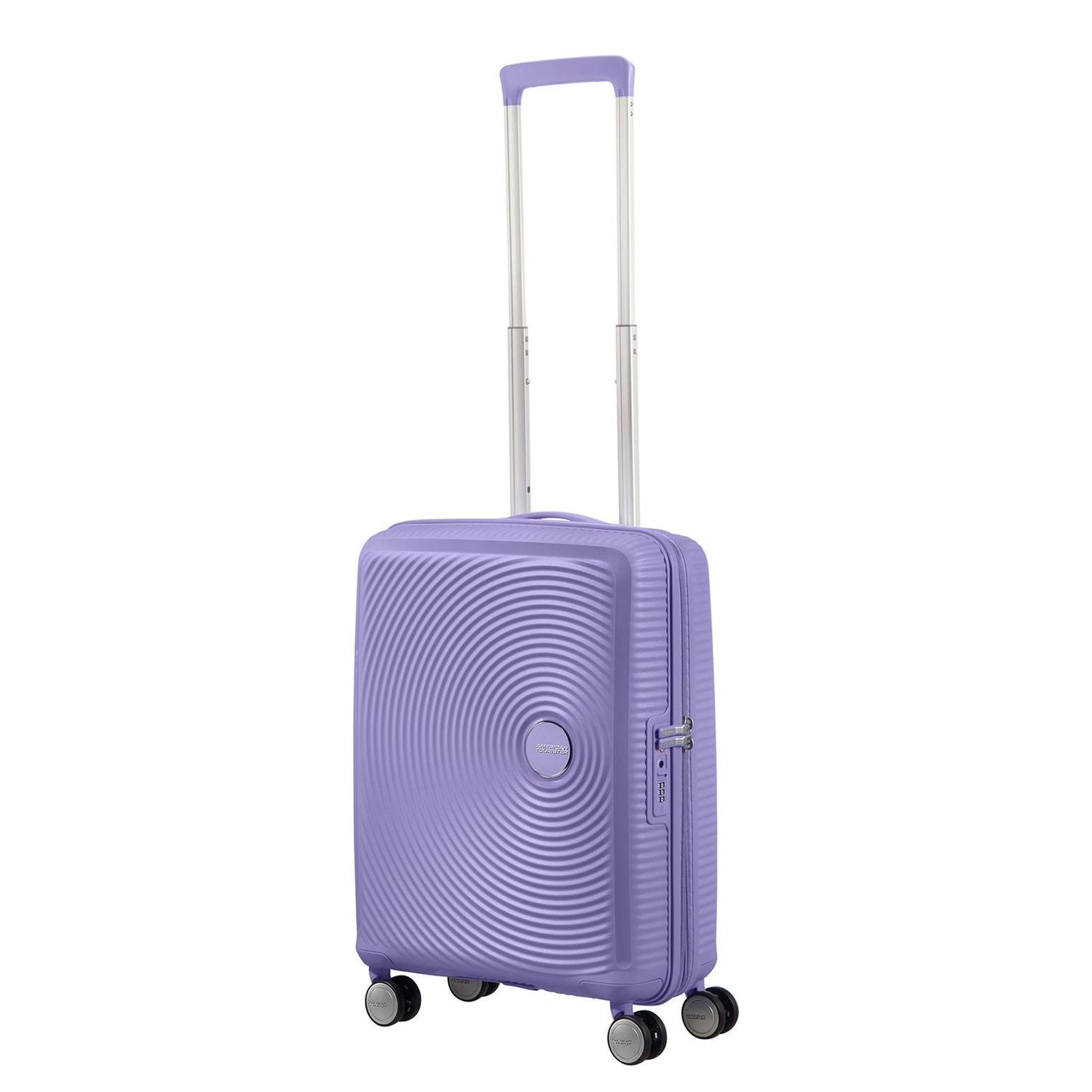 American Tourister Soundbox Spinner 55 Expandable lavender