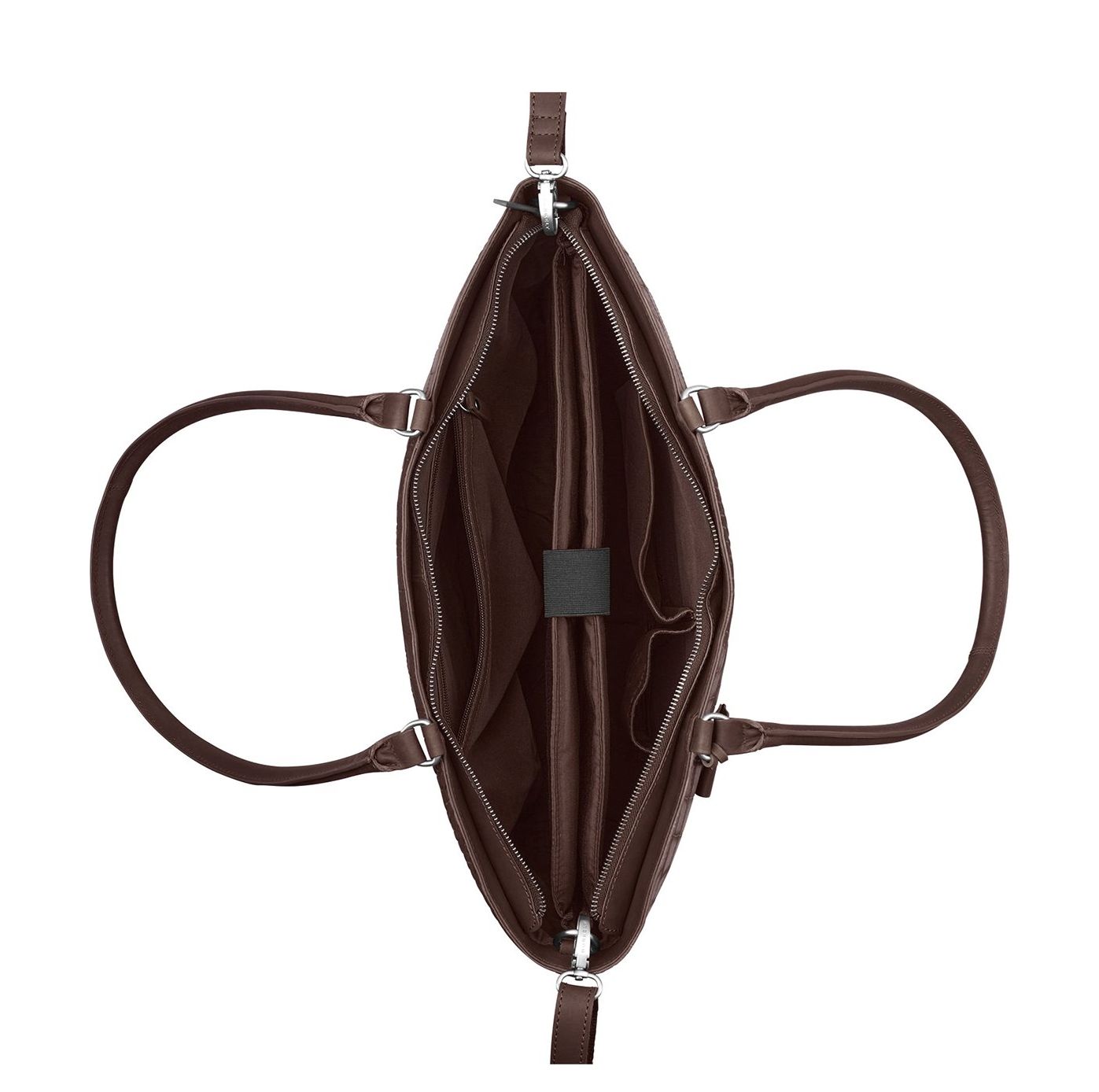 Burkely Cool Colbie Wide Tote 15.6" brown