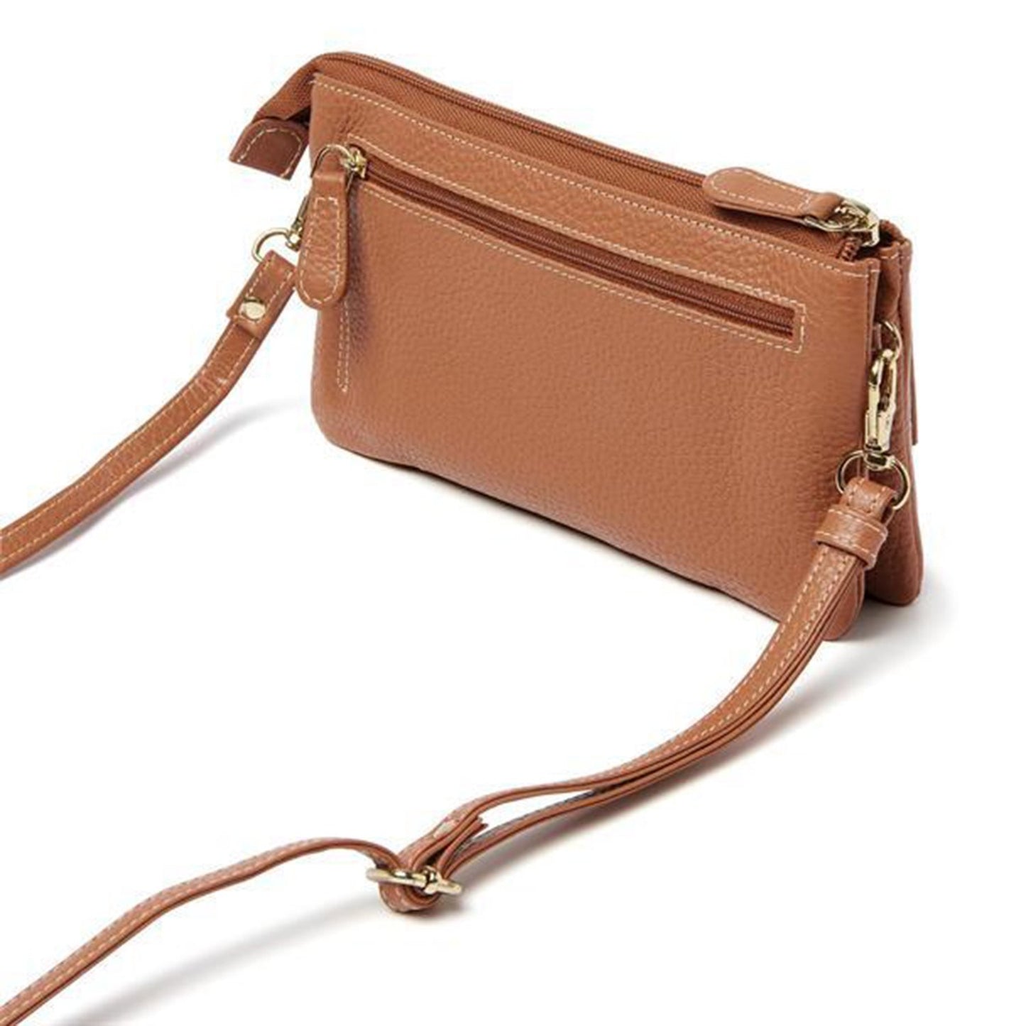dR Amsterdam Mint Shoulderbag/Clutch mocha