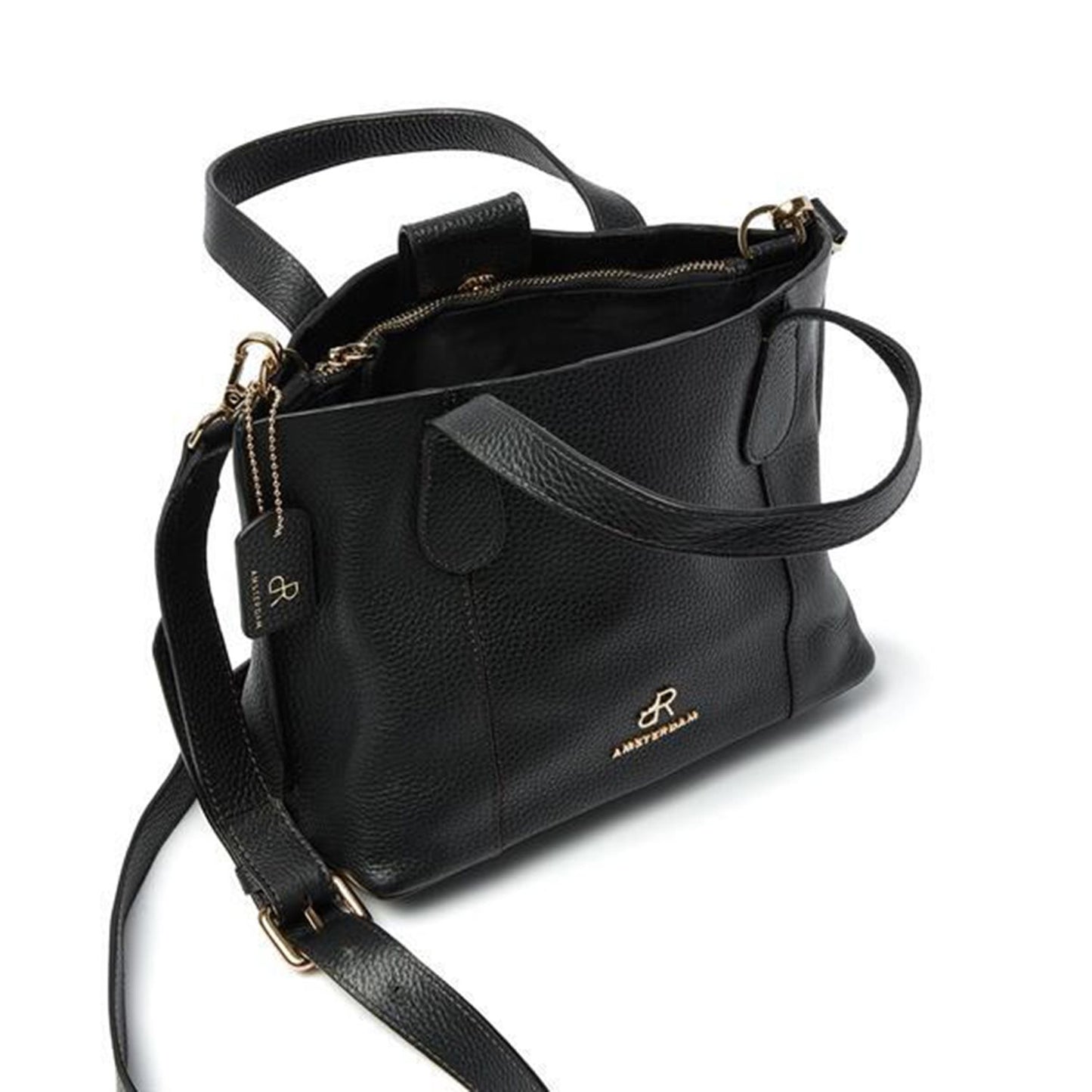 dR Amsterdam Mint Hand/Shoulderbag black