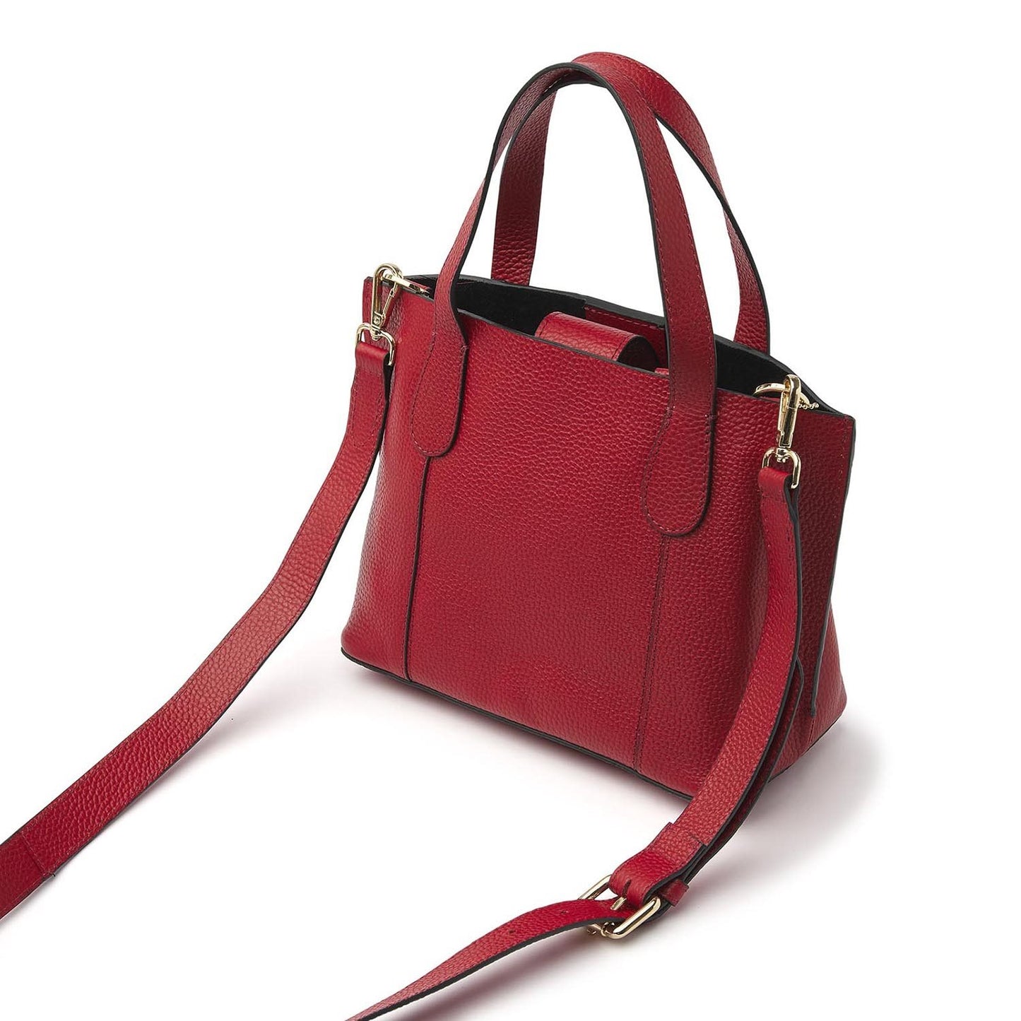 dR Amsterdam Mint Hand/Shoulderbag tango red