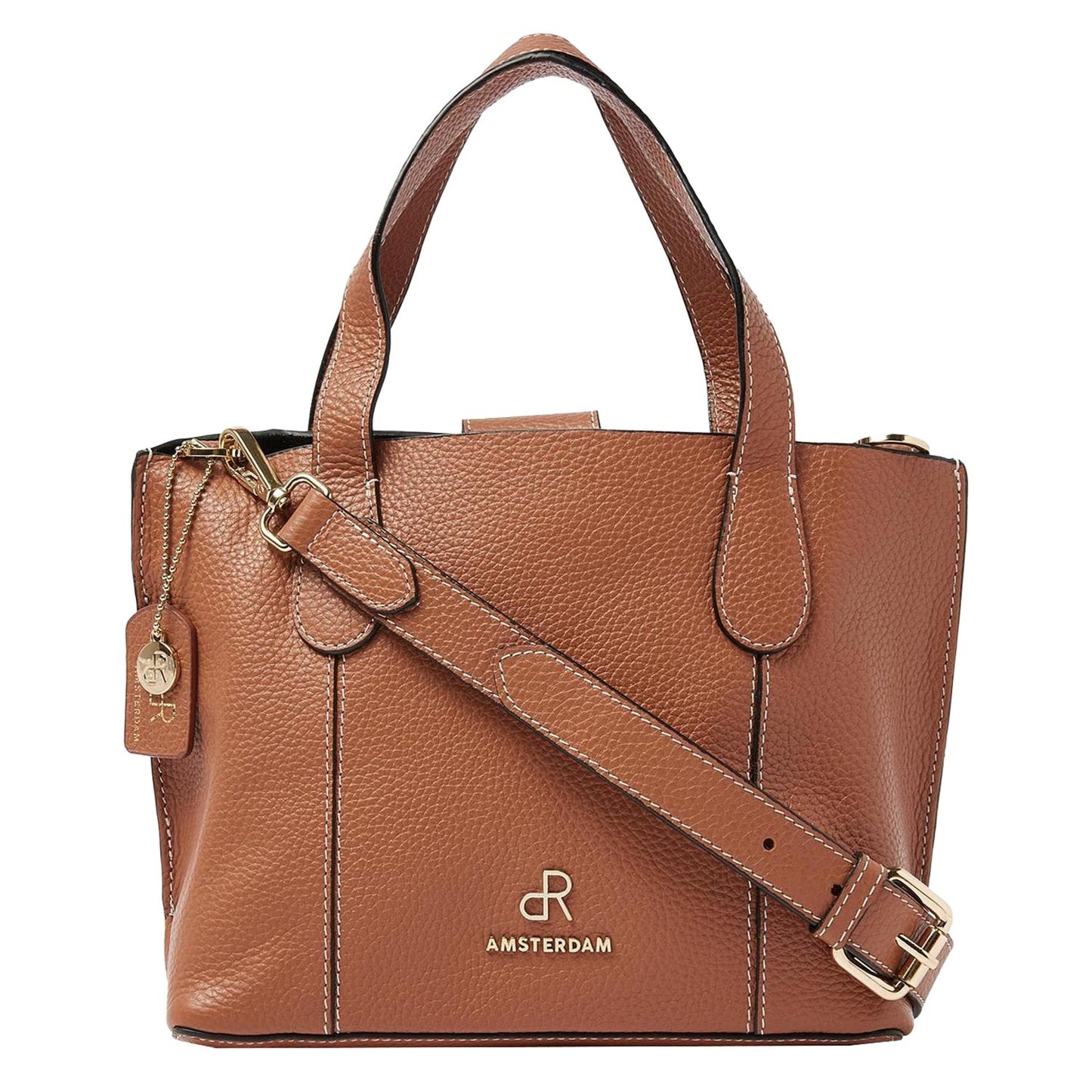 dR Amsterdam Mint Hand/Shoulderbag mocha
