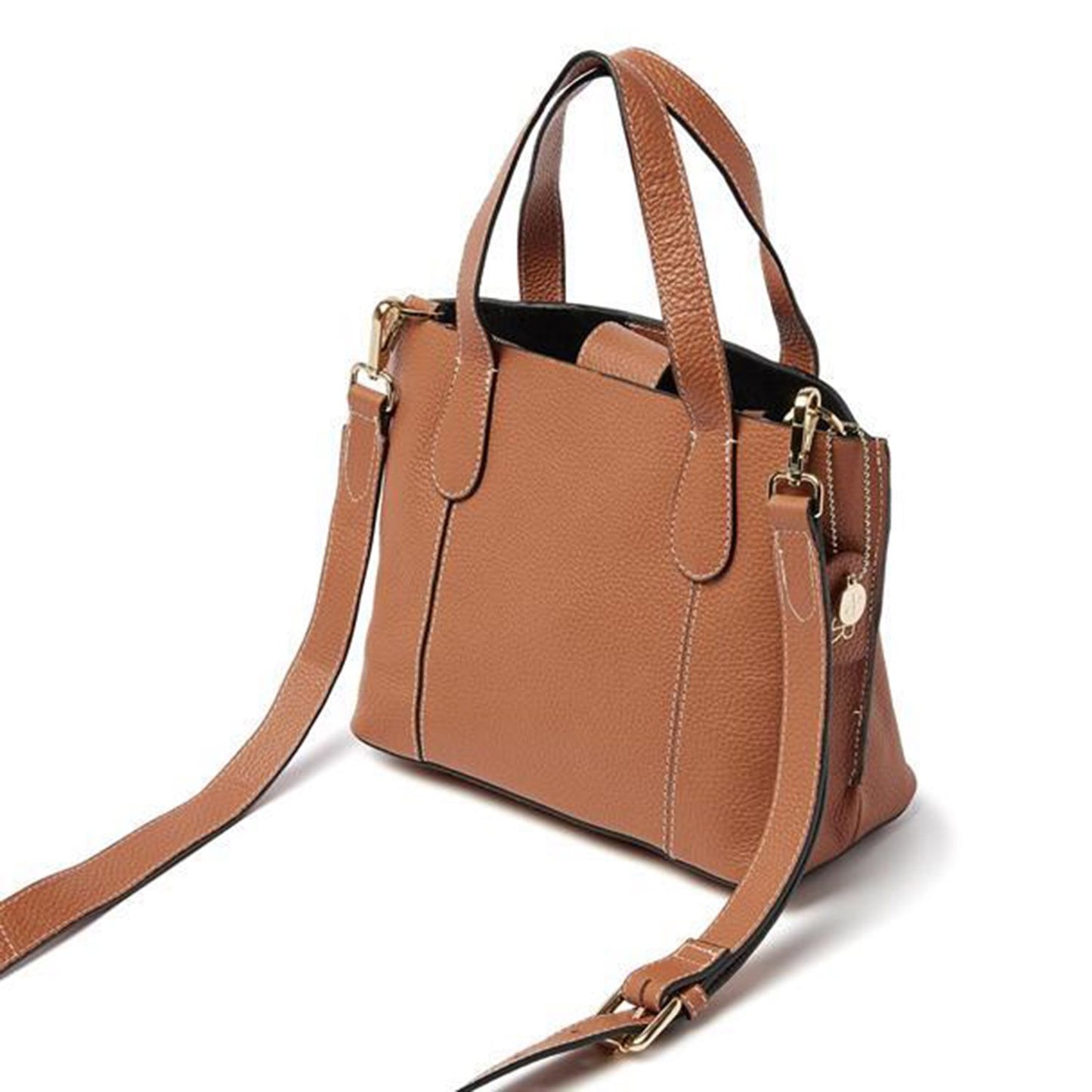 dR Amsterdam Mint Hand/Shoulderbag mocha