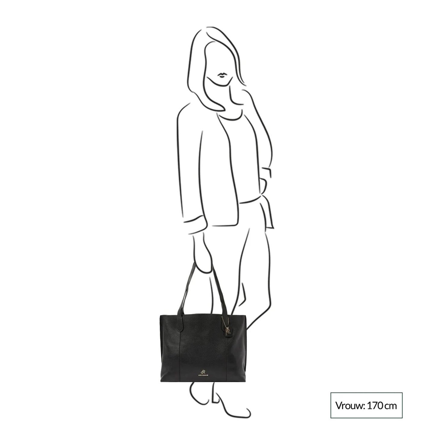 dR Amsterdam Mint Shoulderbag tango red