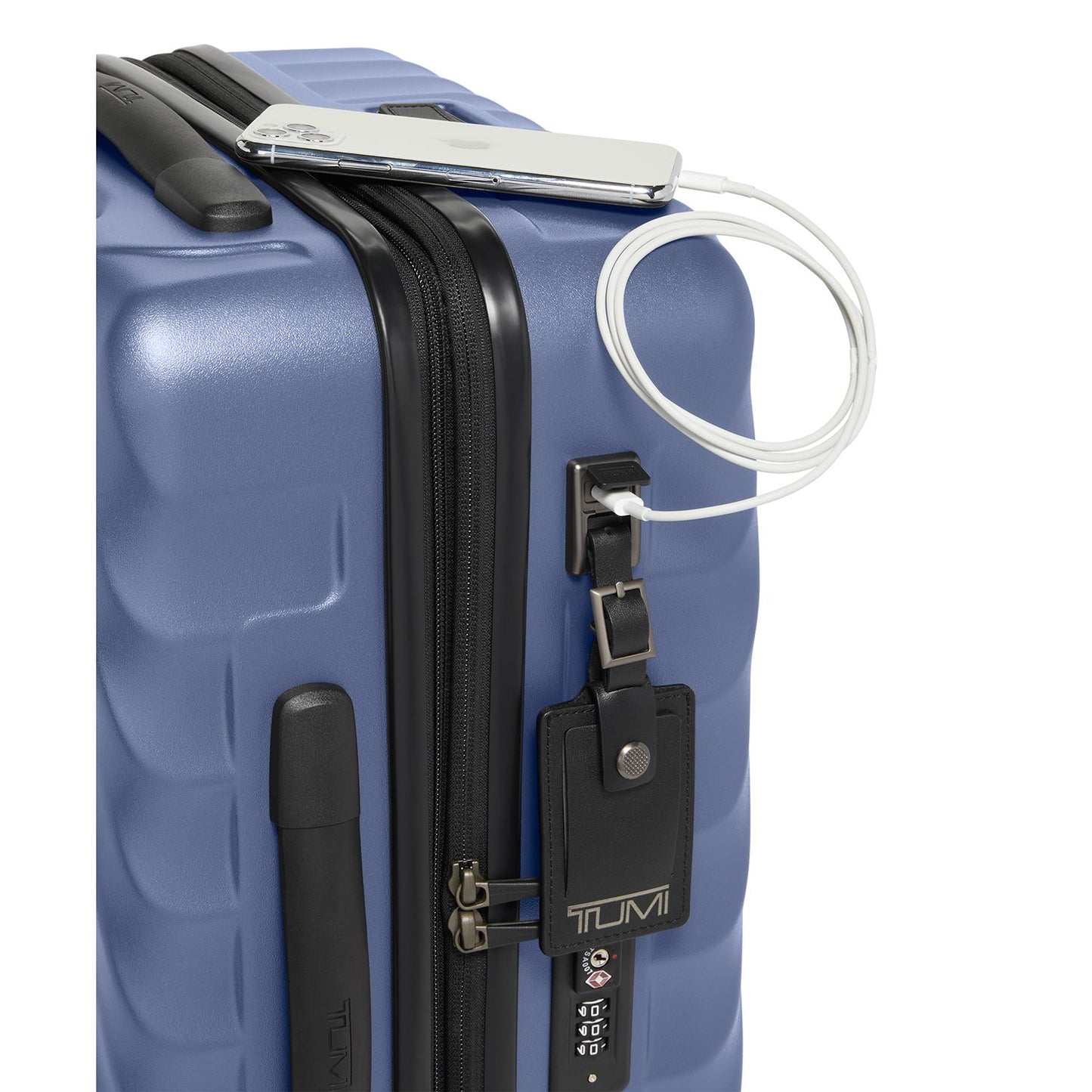 TUMI 19 Degree Intl EXP 4 Whl C/O slate blue texture