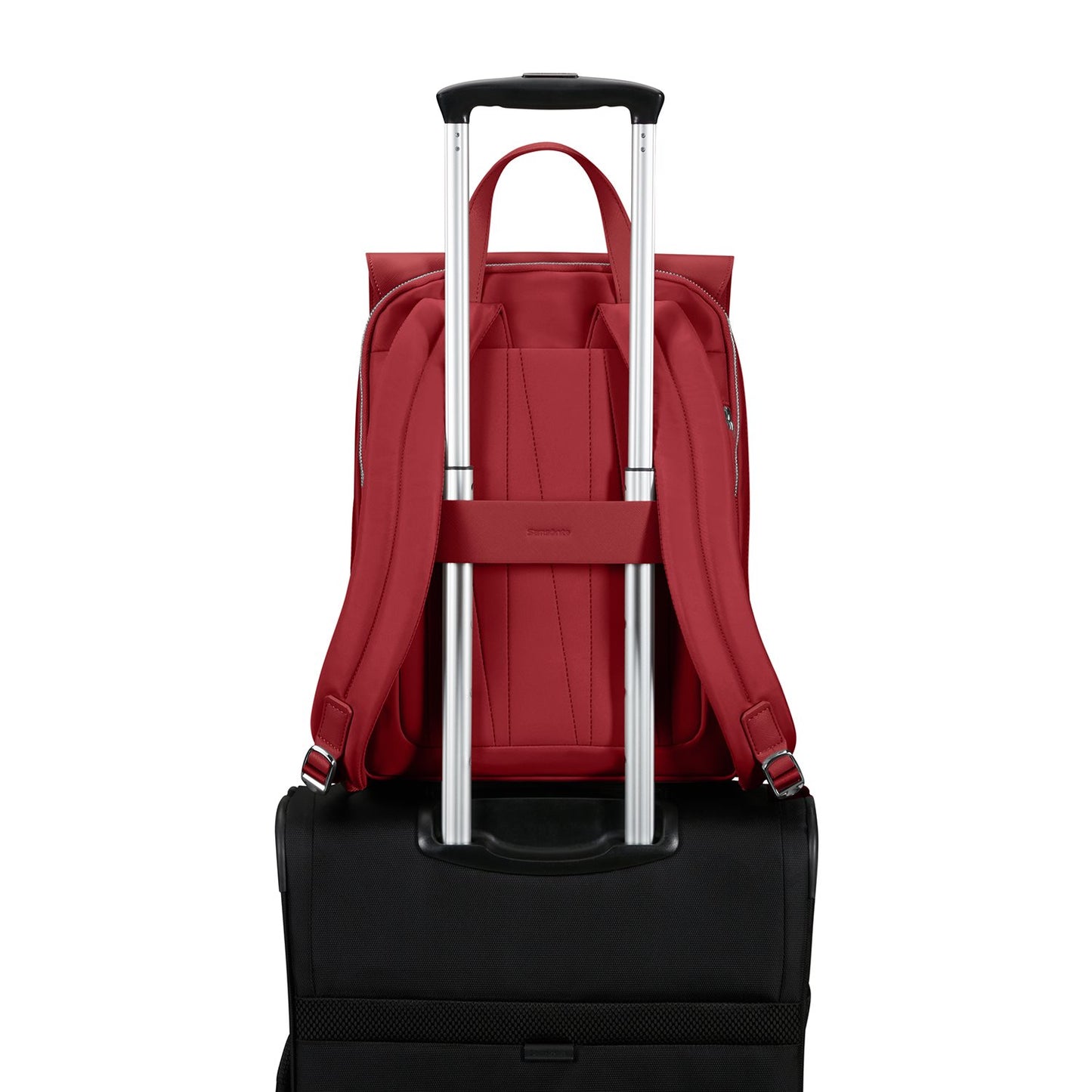 Samsonite Zalia 3.0 Backpack W/Flap 14.1" dark red