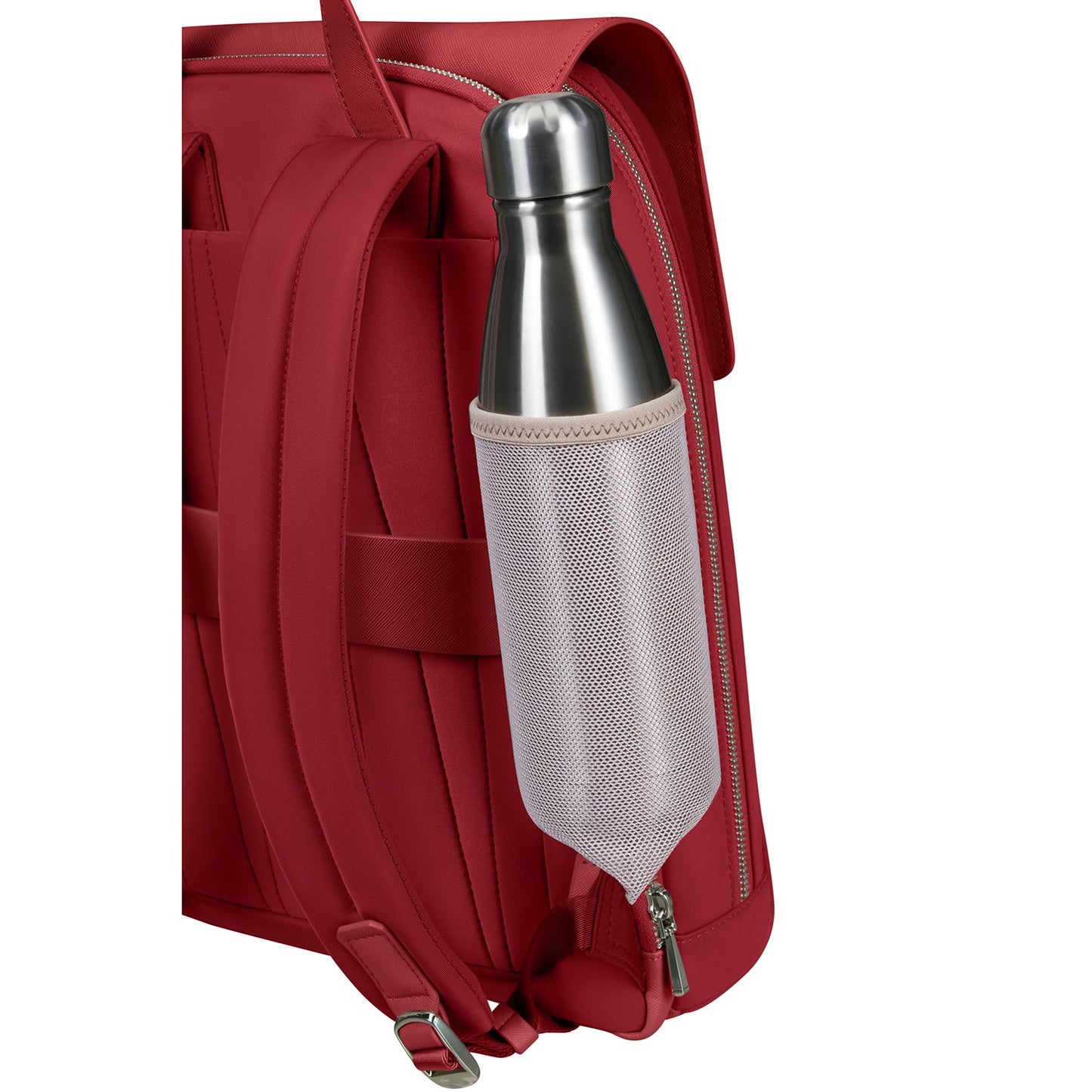 Samsonite Zalia 3.0 Backpack W/Flap 14.1" dark red