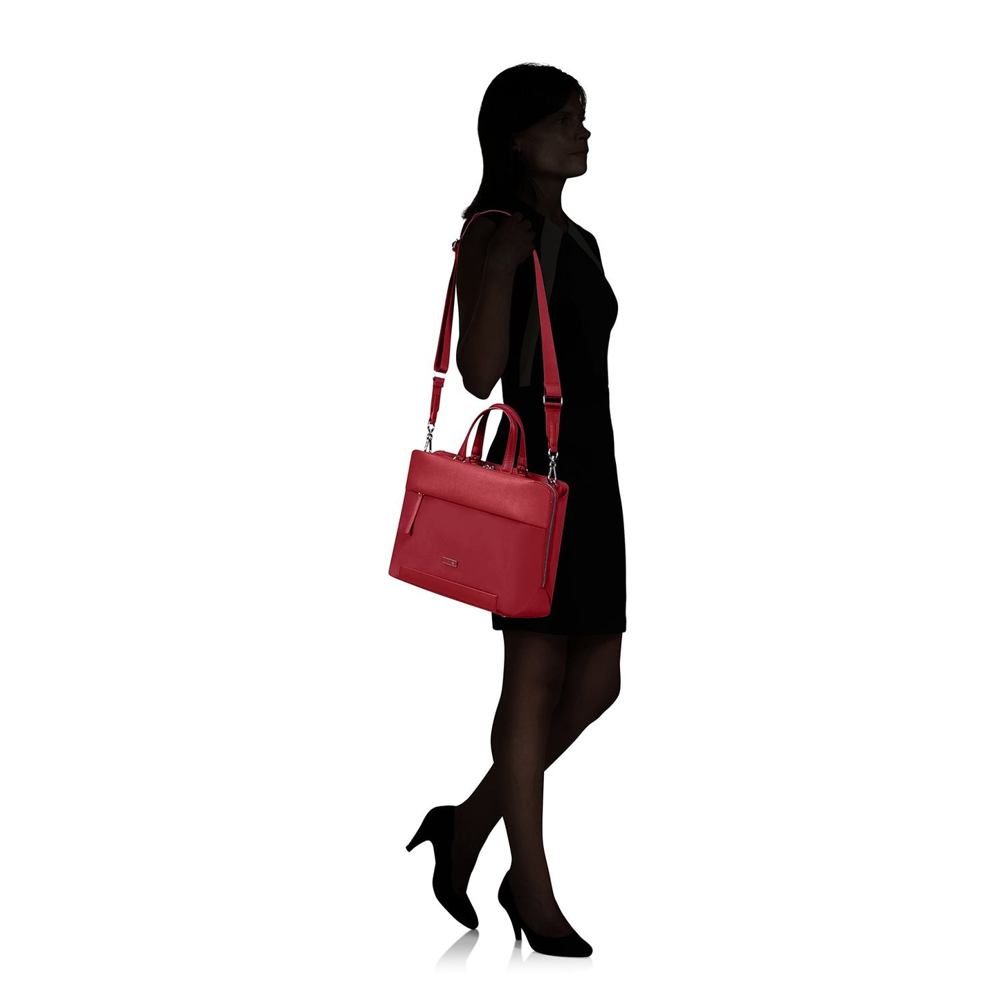 Samsonite Zalia 3.0 Bailhandle 3 Comp 14.1" dark red
