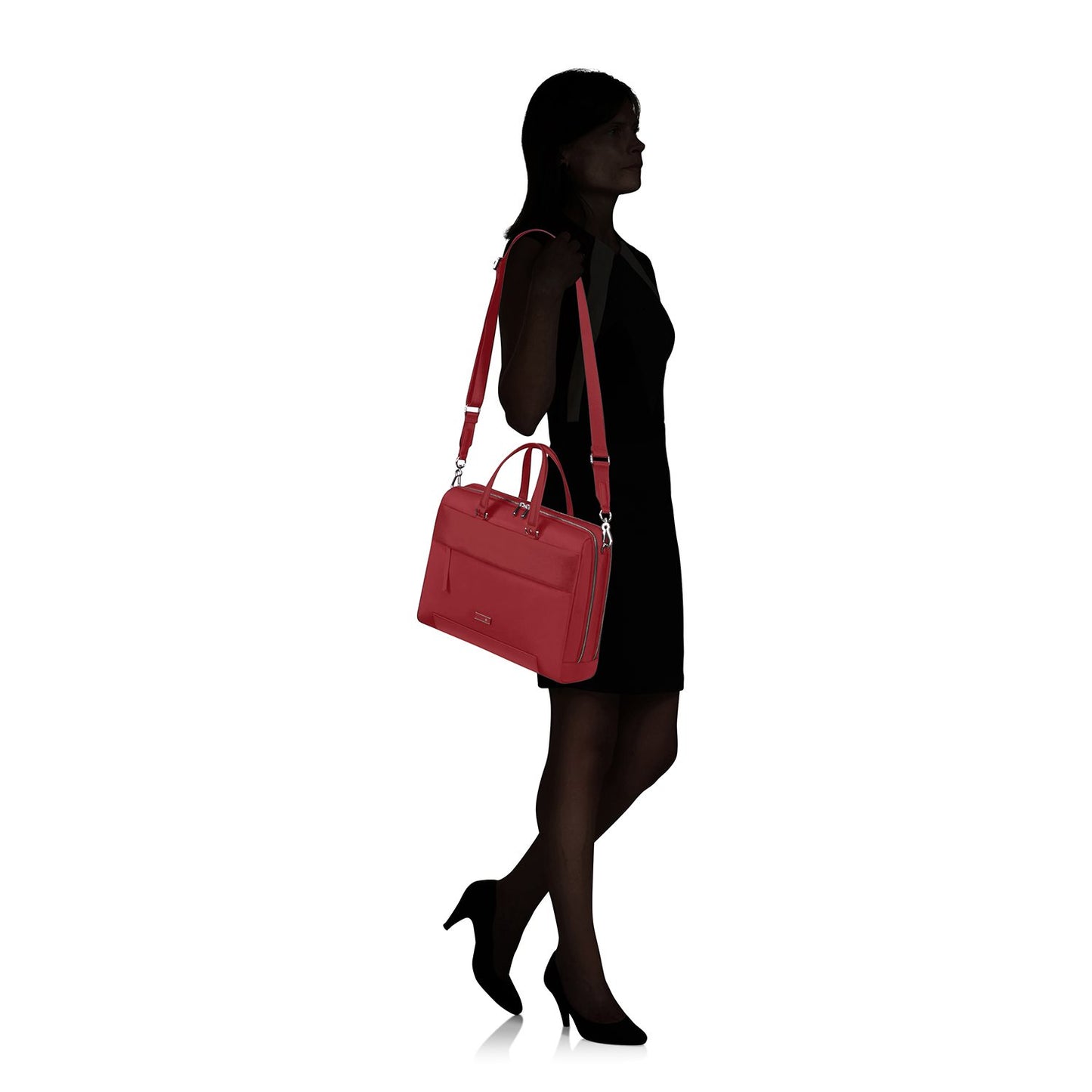 Samsonite Zalia 3.0 Bailhandle 2 Comp 15.6" dark red
