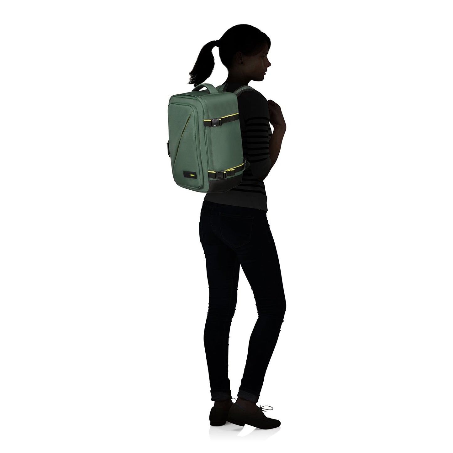 American Tourister TAKE2CABIN Casual Backpack S dark forest