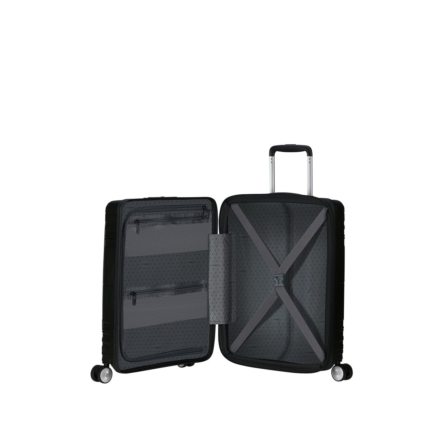 American Tourister Hello Cabin Spinner 55 EXP grey melange