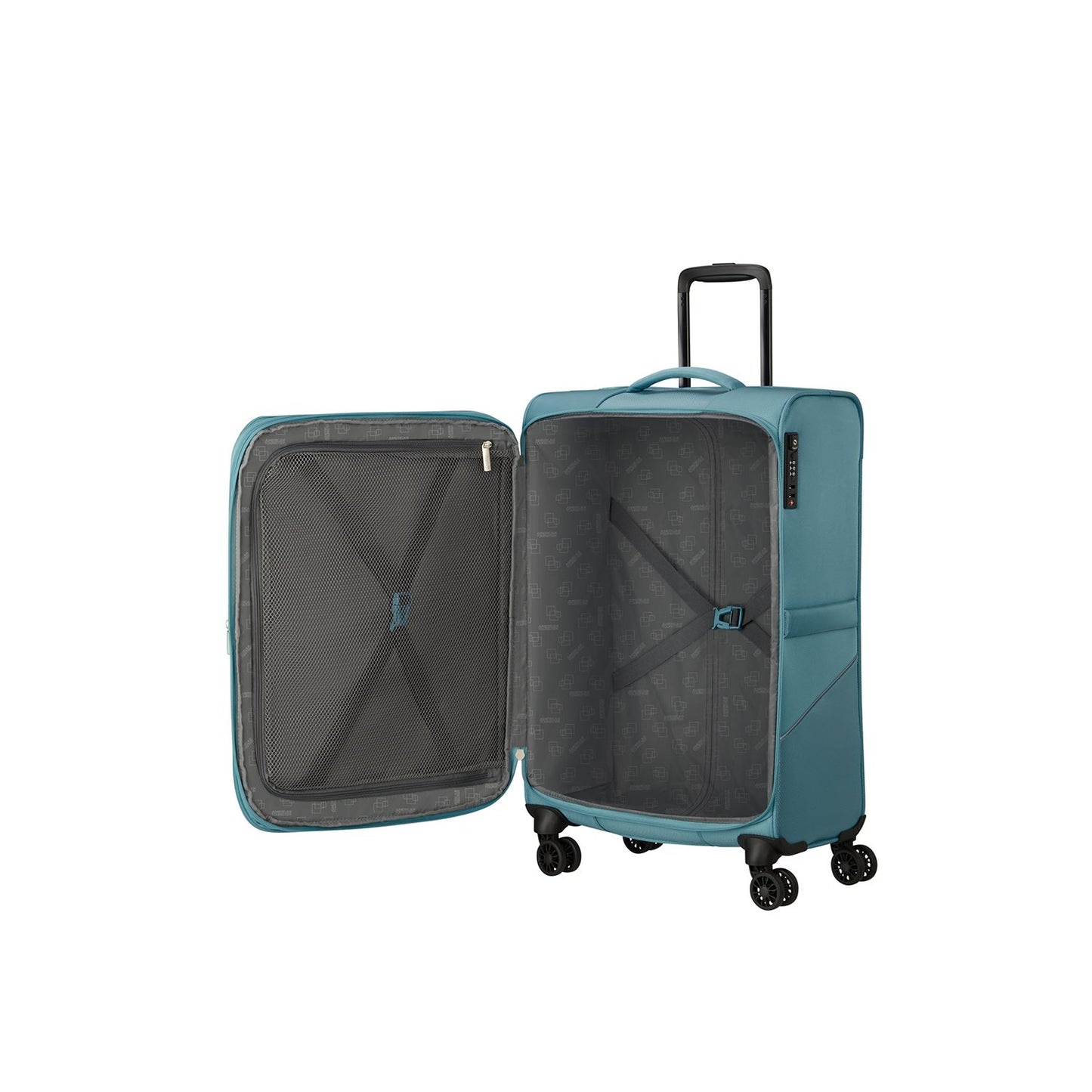 American Tourister Summerride Spinner M Exp breeze blue