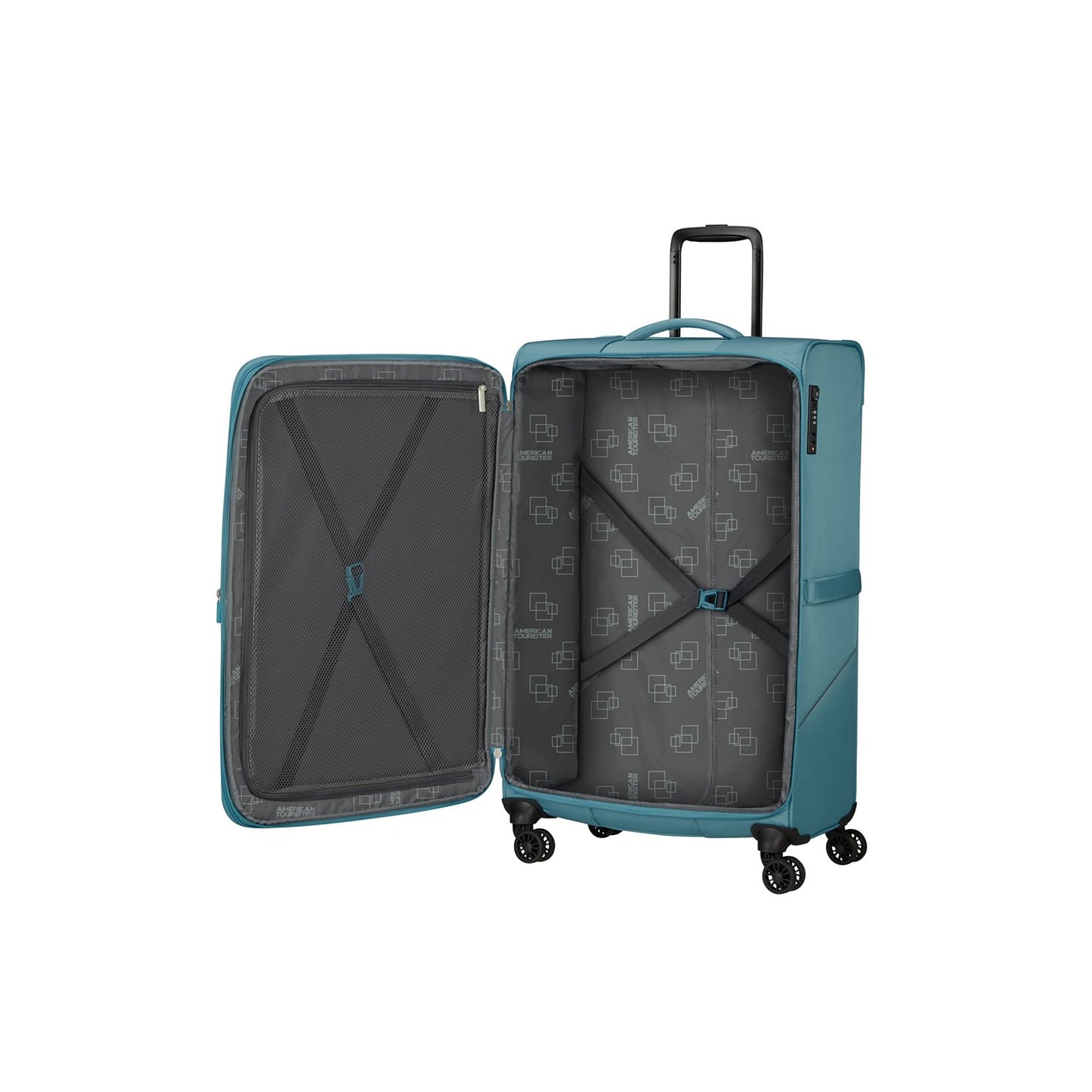 American Tourister Summerride Spinner L Exp breeze blue