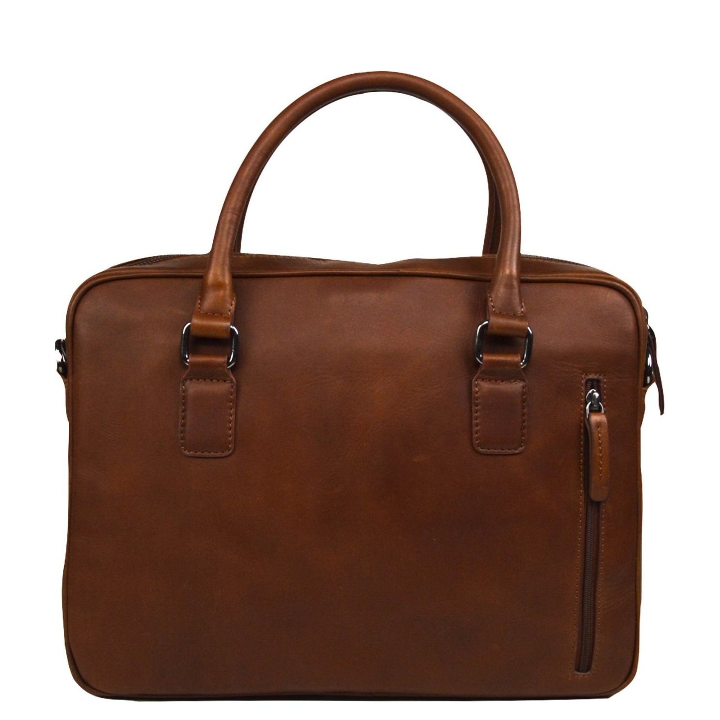DSTRCT Premium Collection Laptopbag 14" cognac