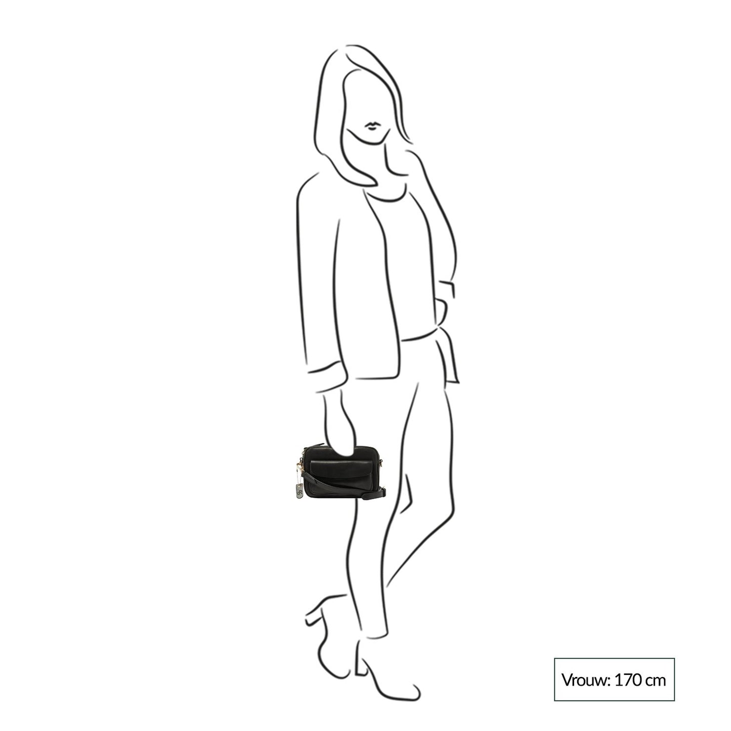 dR Amsterdam Milan Shoulderbag 283702 black