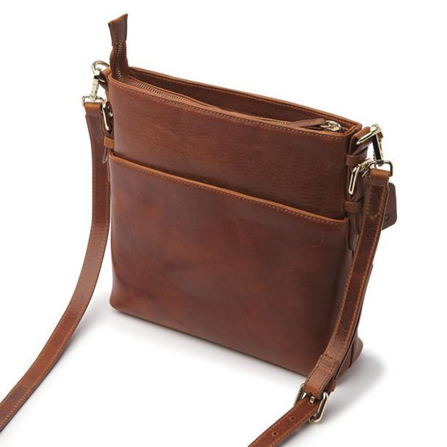 dR Amsterdam Milan Shoulderbag 283703 cognac