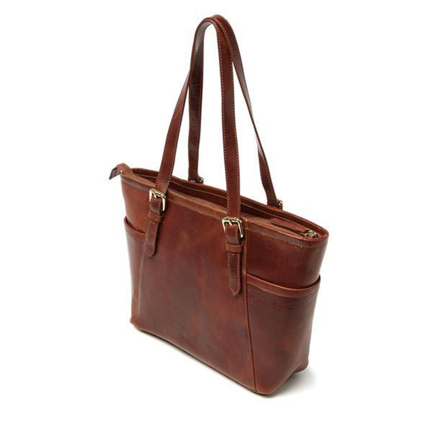 dR Amsterdam Milan Hand/Shoulderbag cognac