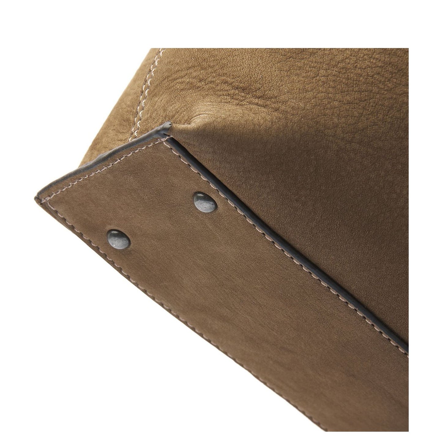 Castelijn & Beerens Nubuck Schoudertas 15.6" RFID taupe