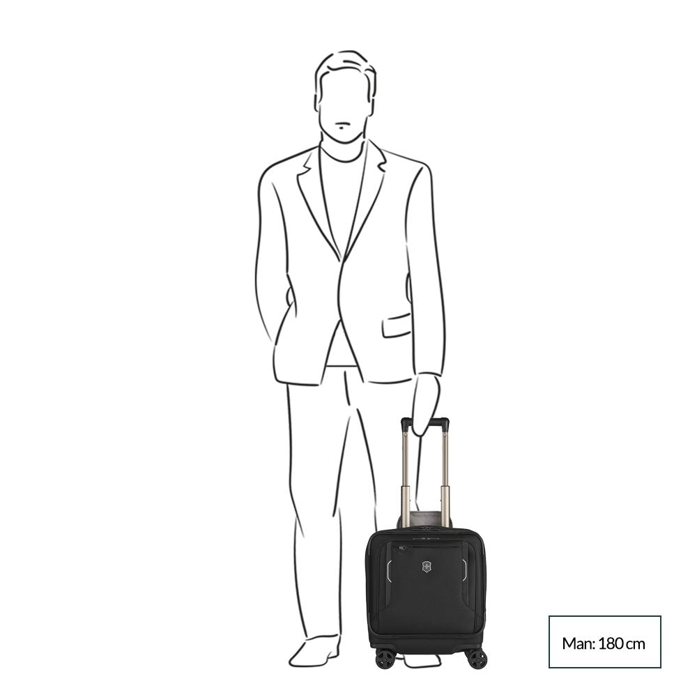 Victorinox Werks Traveler 6.0 Wheeled Boarding Tote black
