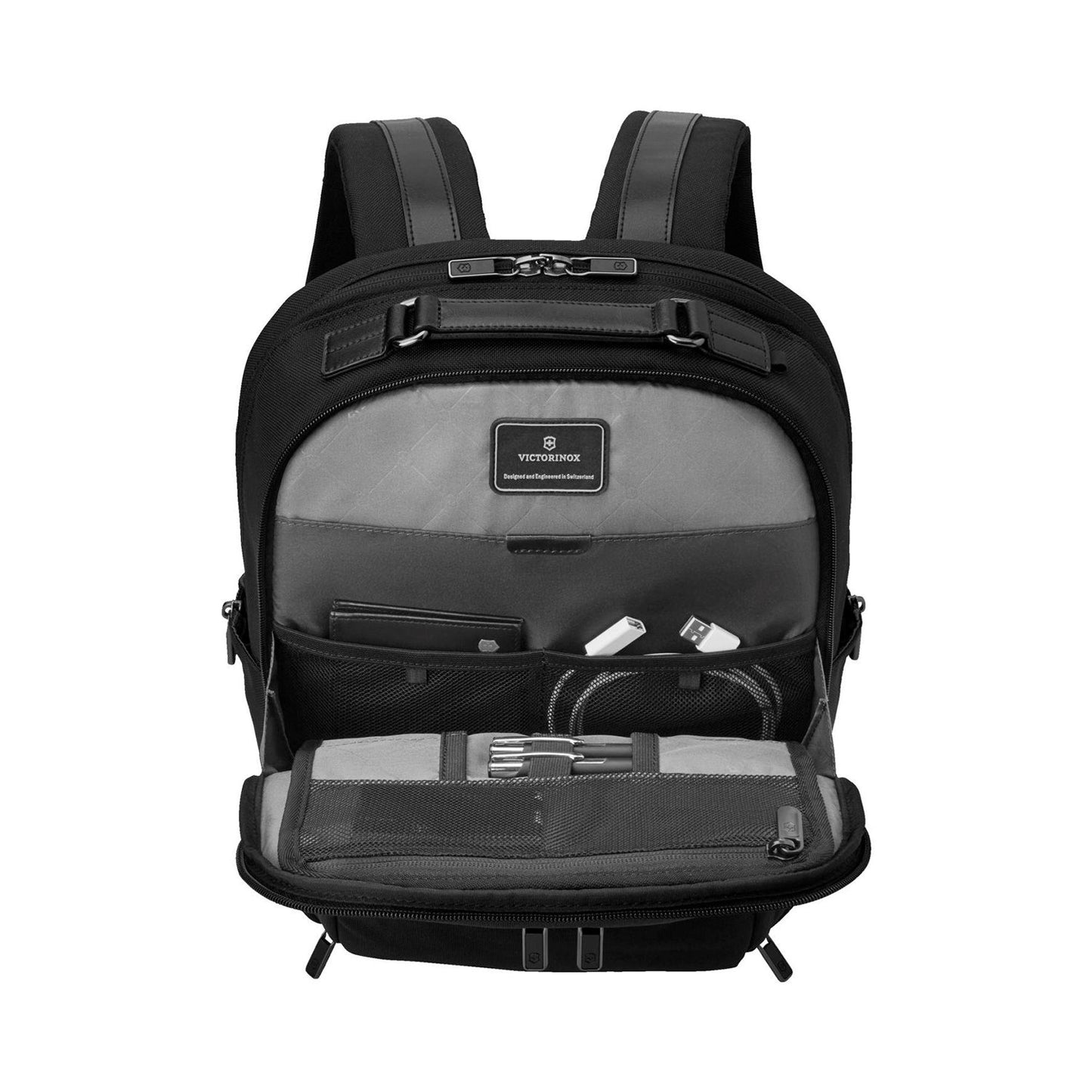 Victorinox Werks Professional Cordura Compact Backpack black