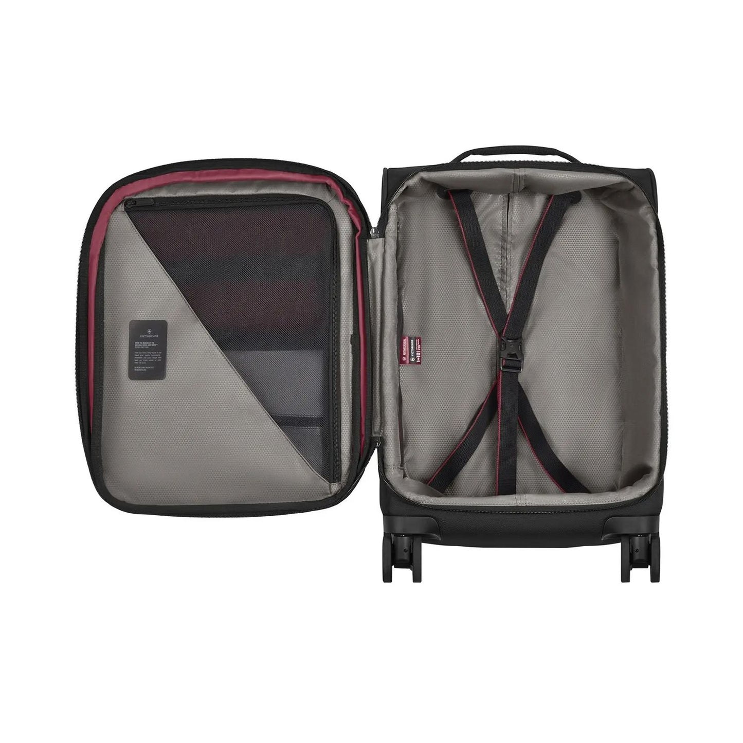 Victorinox Crosslight Frequent Flyer Softside Carry-On black