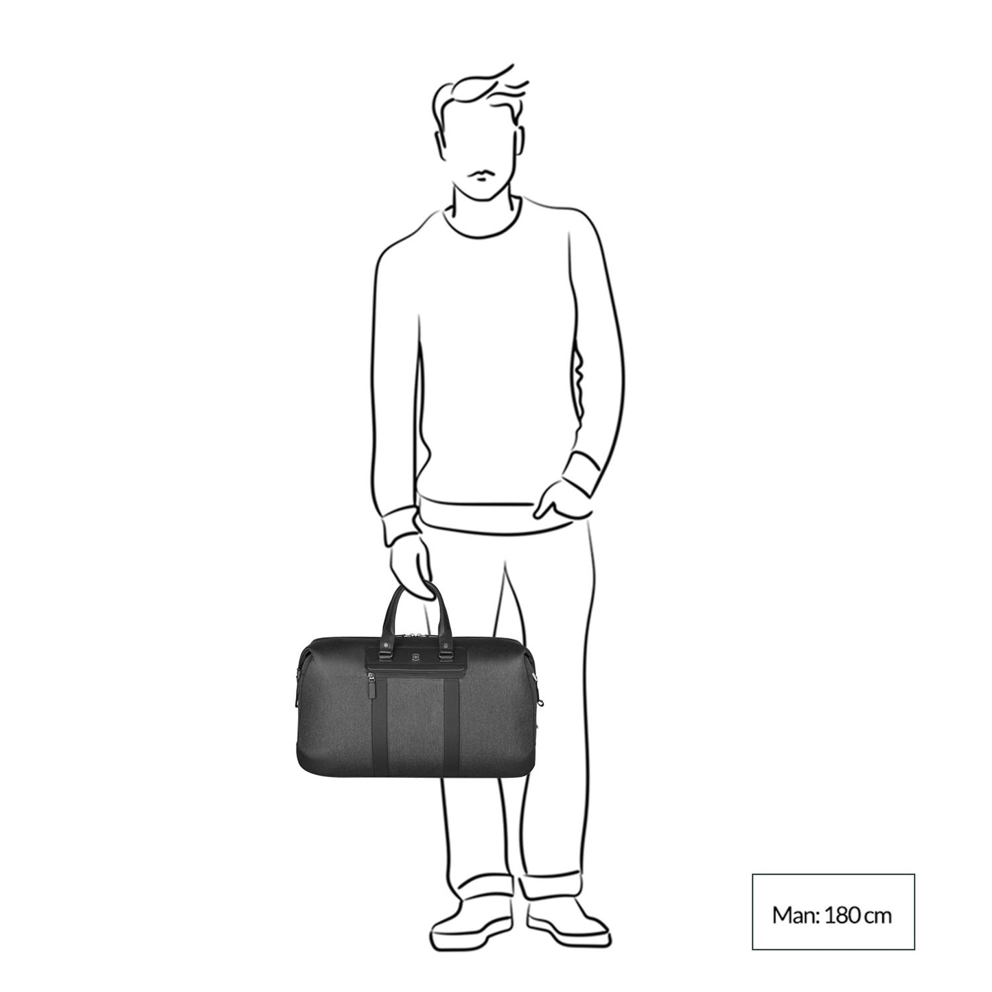 Victorinox Architecture Urban2 Weekender melange grey/black