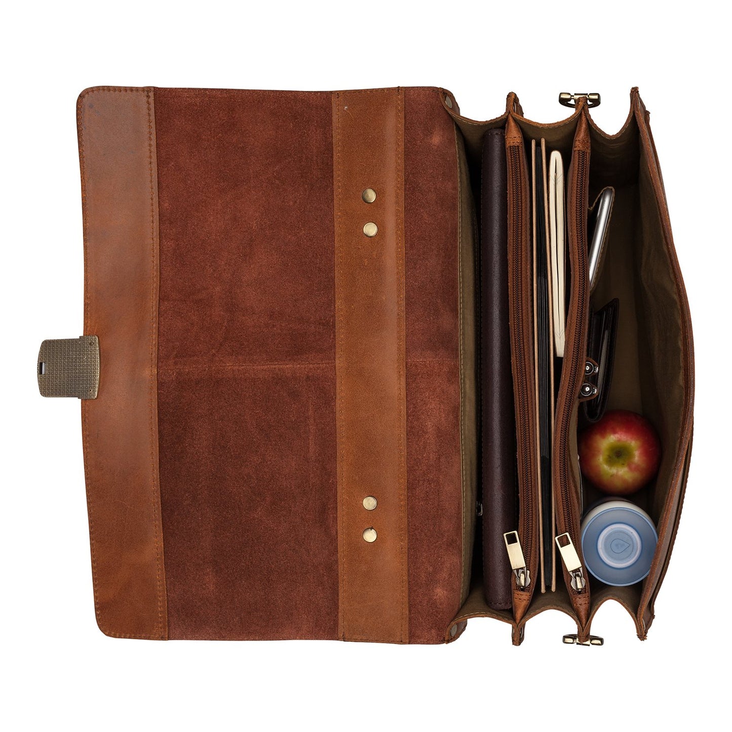 Burkely Vintage Dean Briefcase cognac