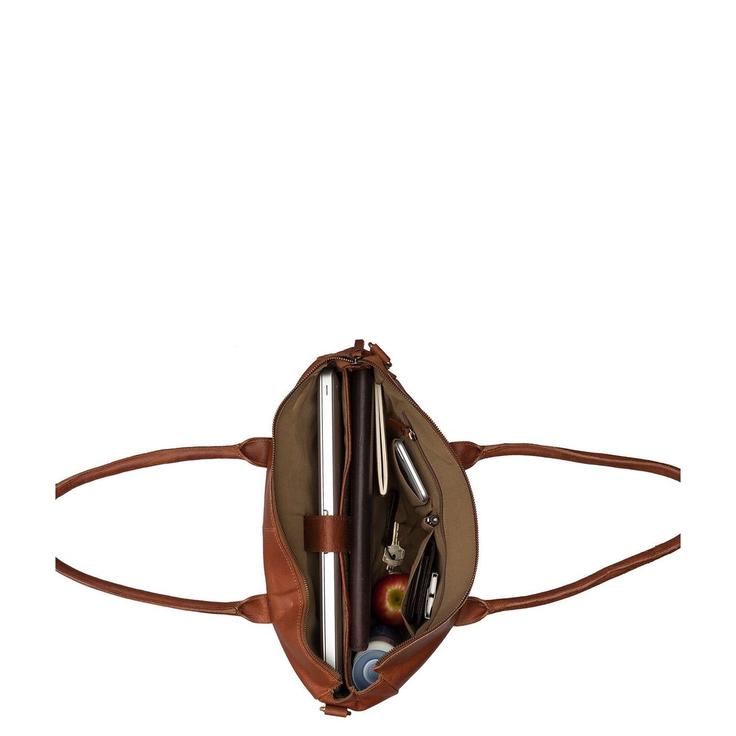 Burkely Vintage Valerie Laptop Bag 15" cognac