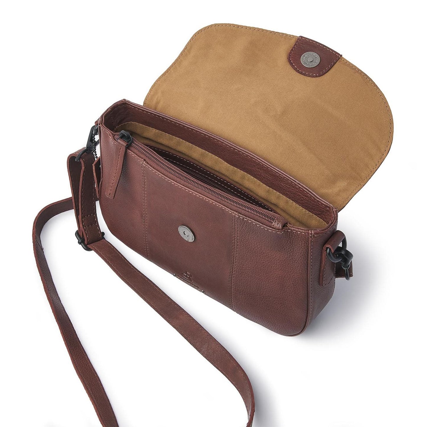 dR Amsterdam Tampa Schoudertas VI brown