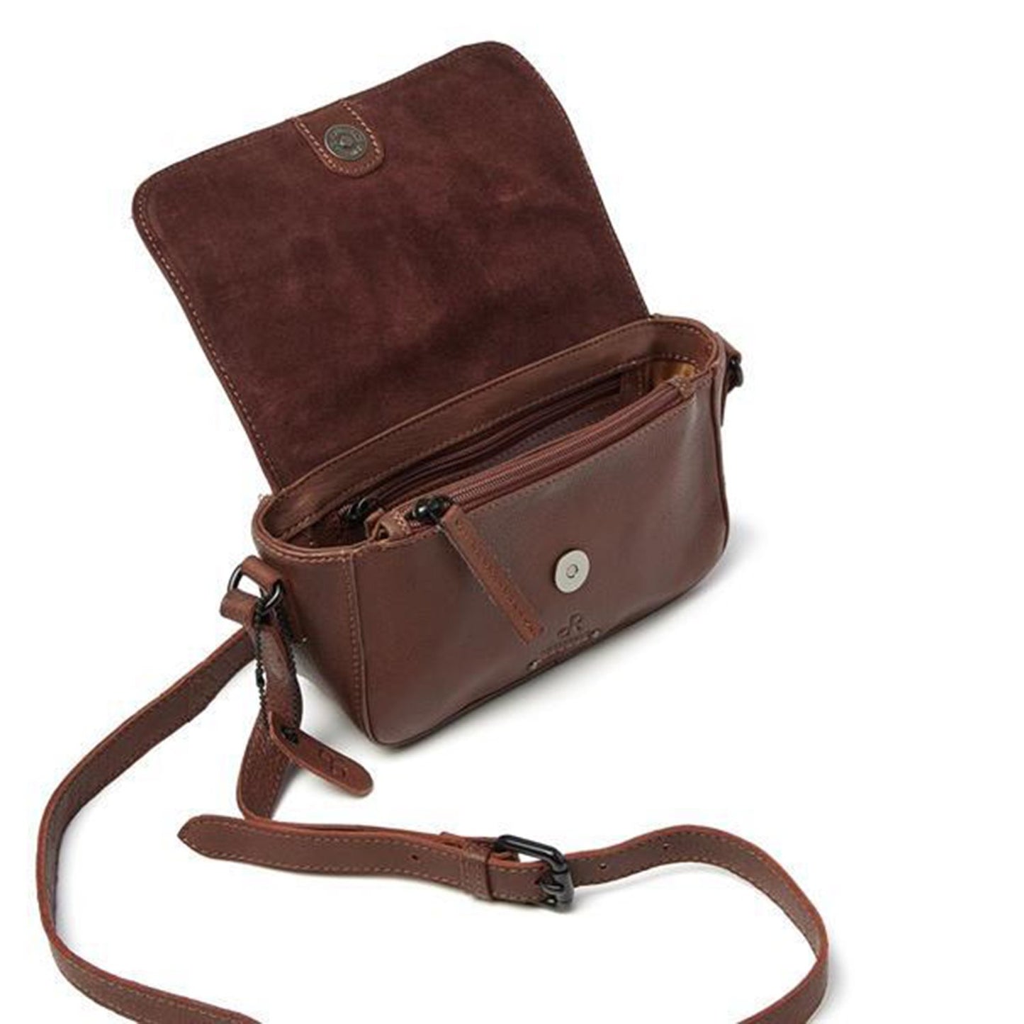 dR Amsterdam Tampa Shoulderbag 933723 brown
