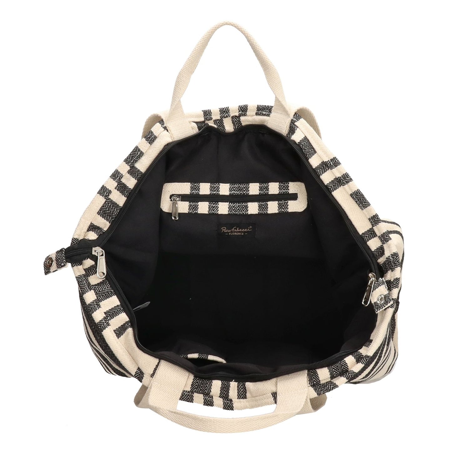 Zebra Trends Vintage Ocean Strandtas black