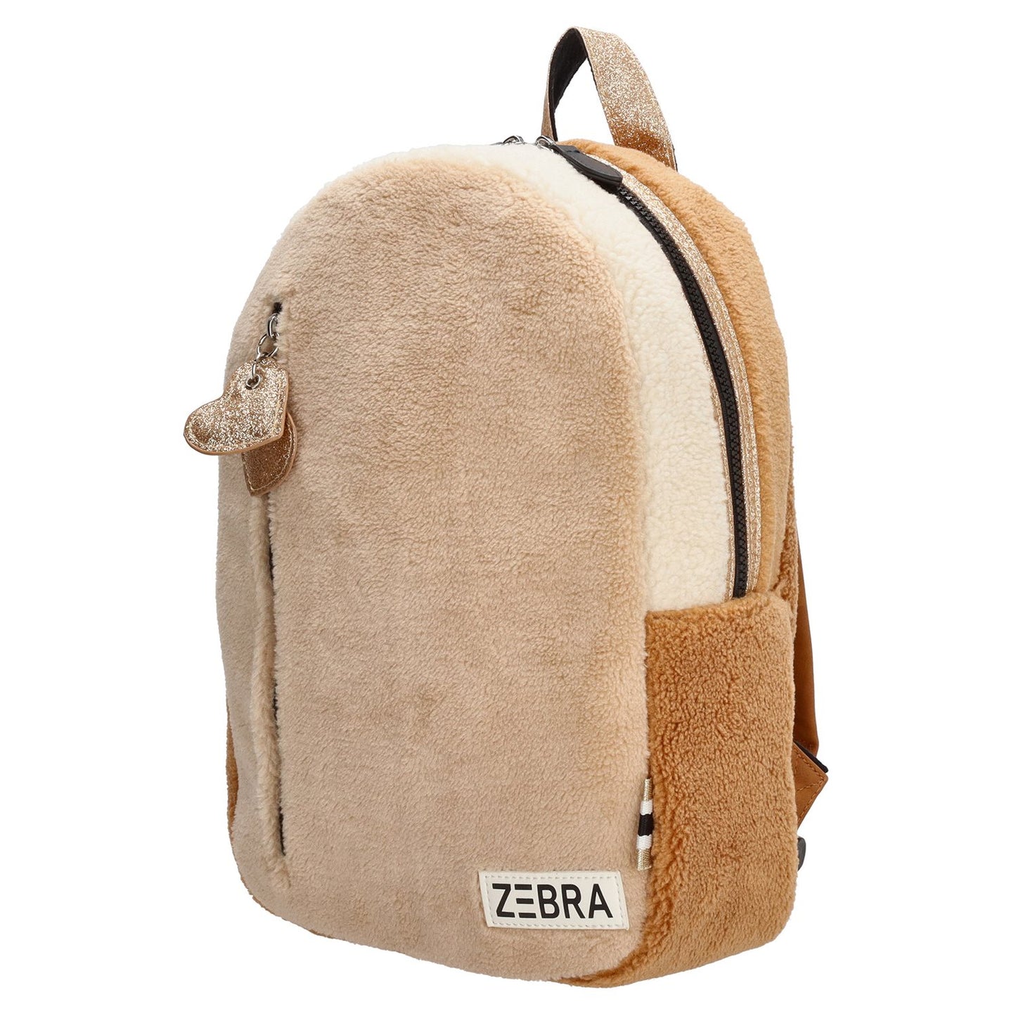 Zebra Trends Girls Teddy Rugzak M beige