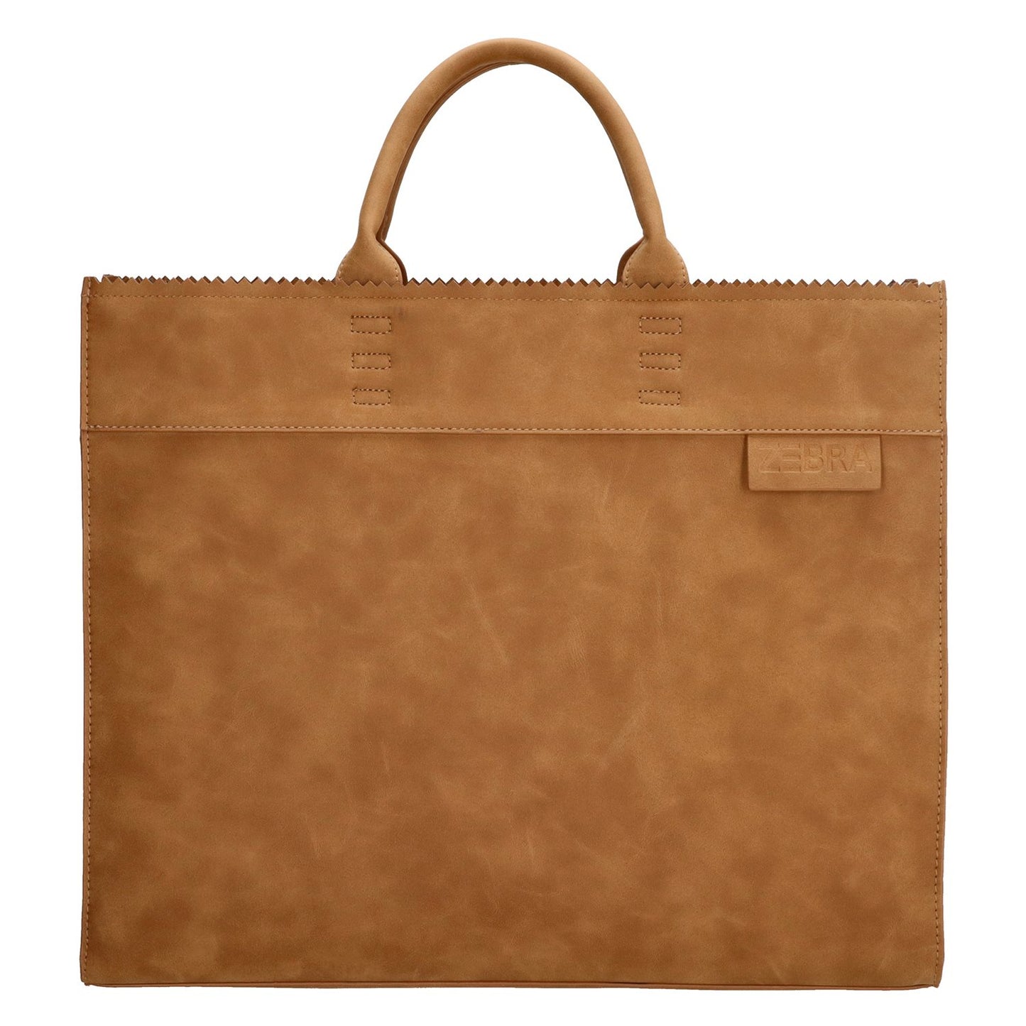 Zebra Trends Merel Shopper camel