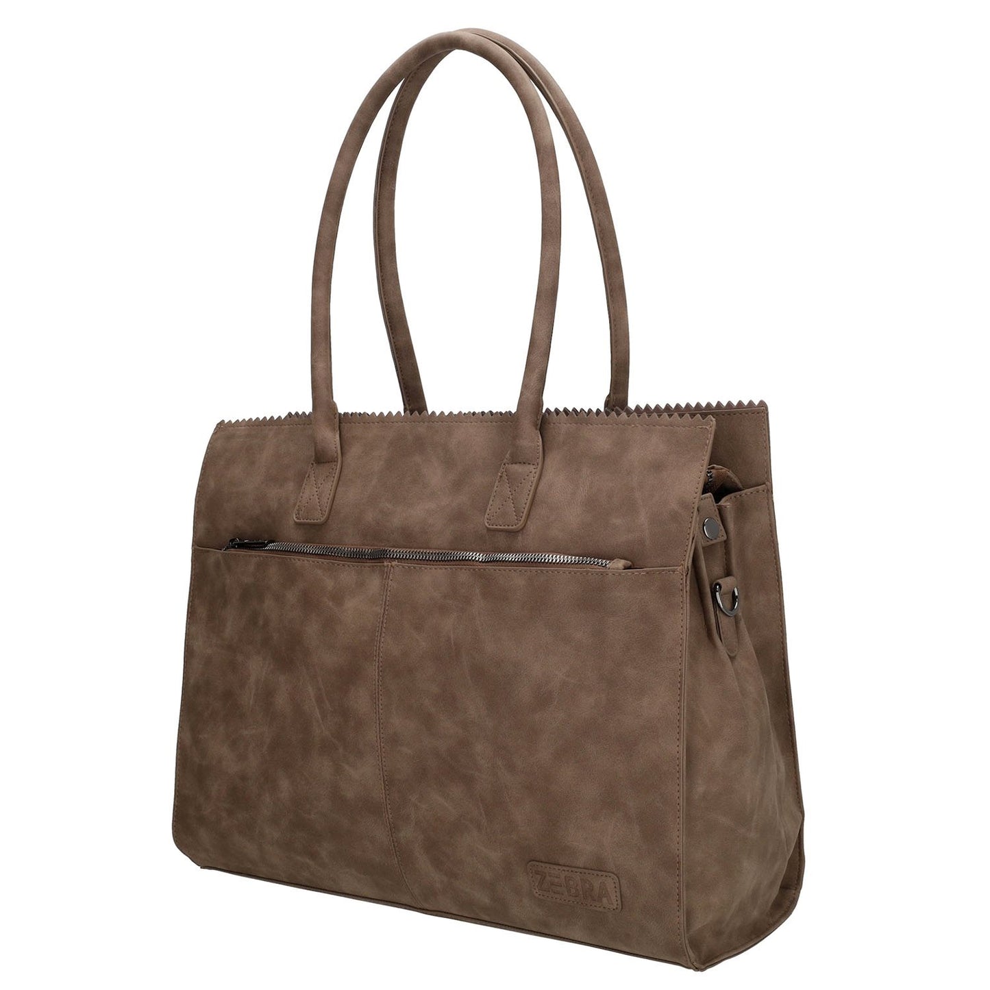 Zebra Trends Noa Laptoptas donkerbruin