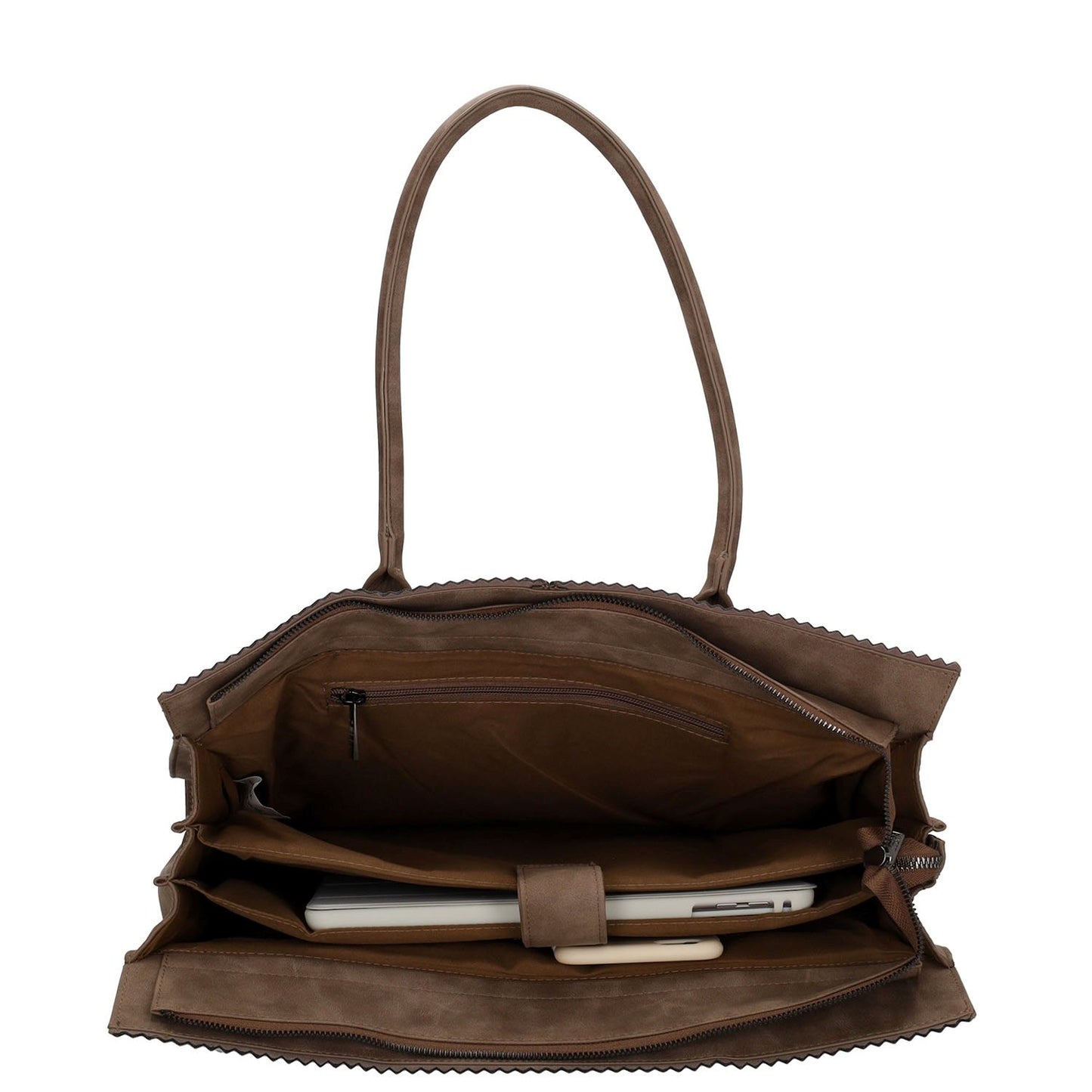 Zebra Trends Noa Laptoptas donkerbruin