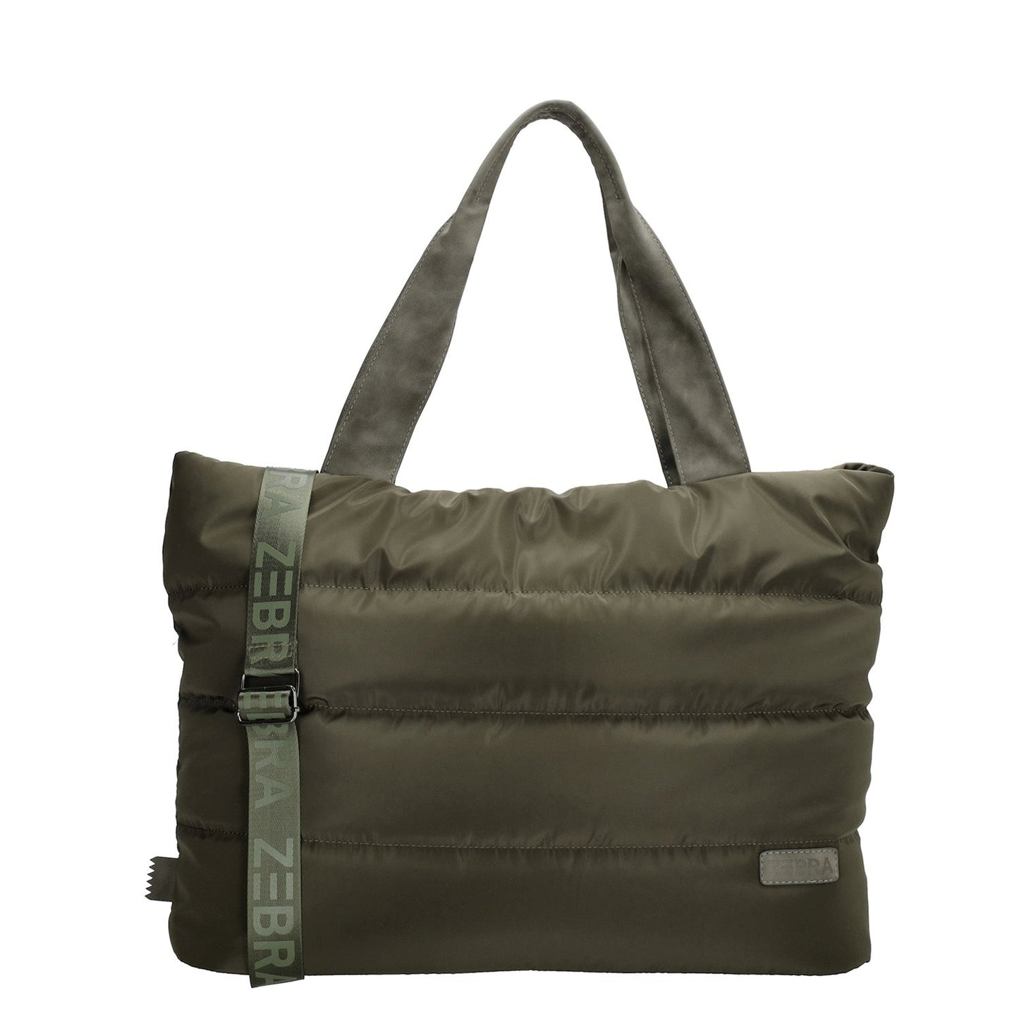 Zebra Trends Elske Shopper olive green